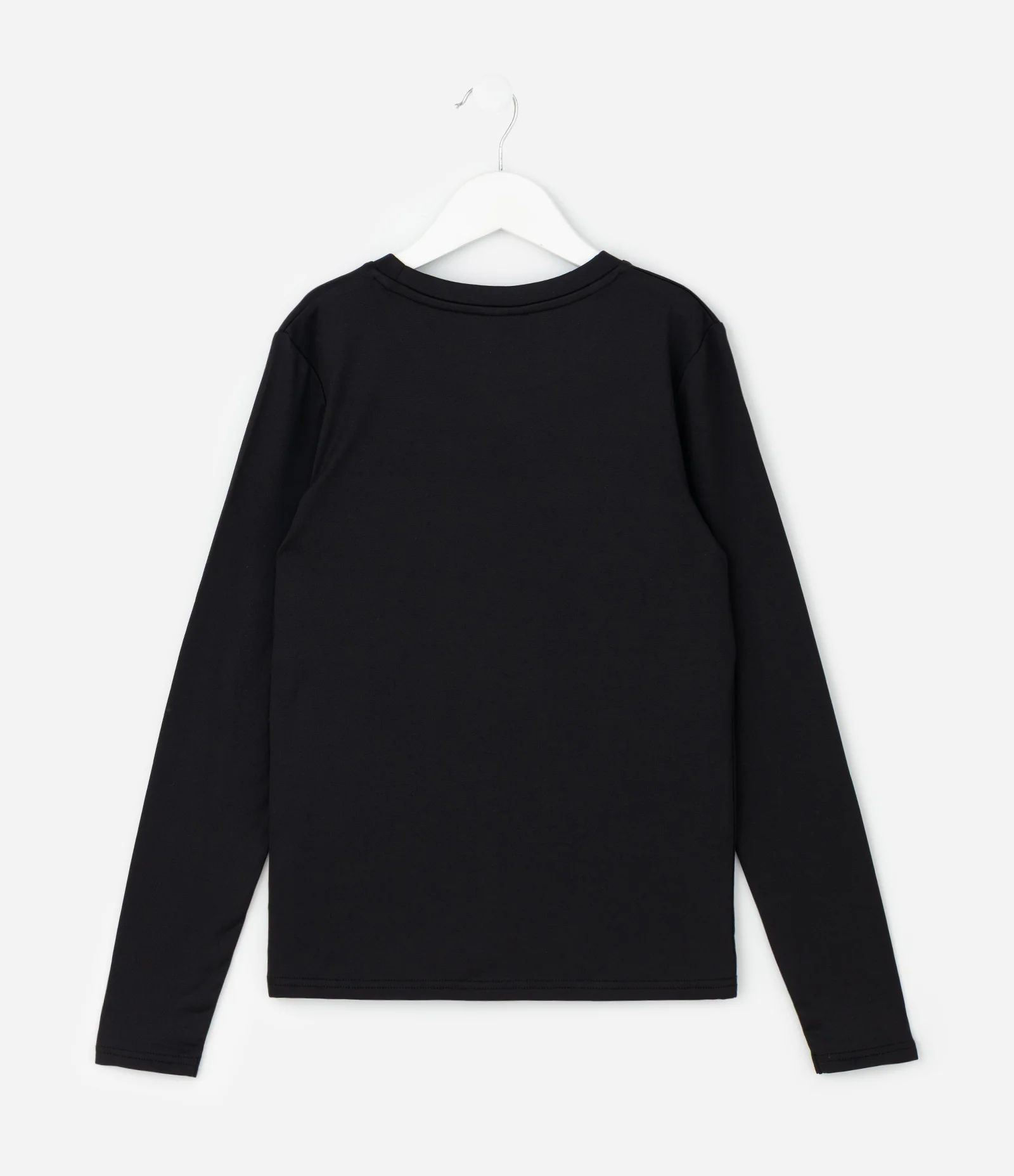 Blusa de Pijama Infantil Térmica Manga Longa – Tam 2 a 14 Anos Preto 2