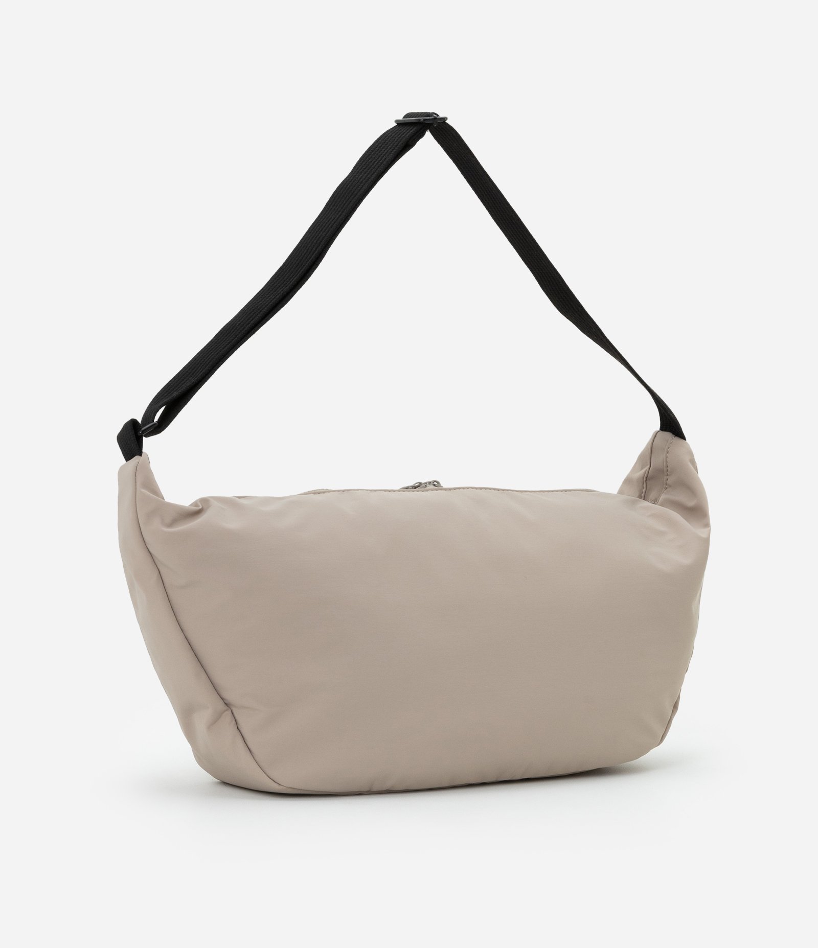 Bolsa Hobo com Alças Ajustáveis e Bolsos Bege 5