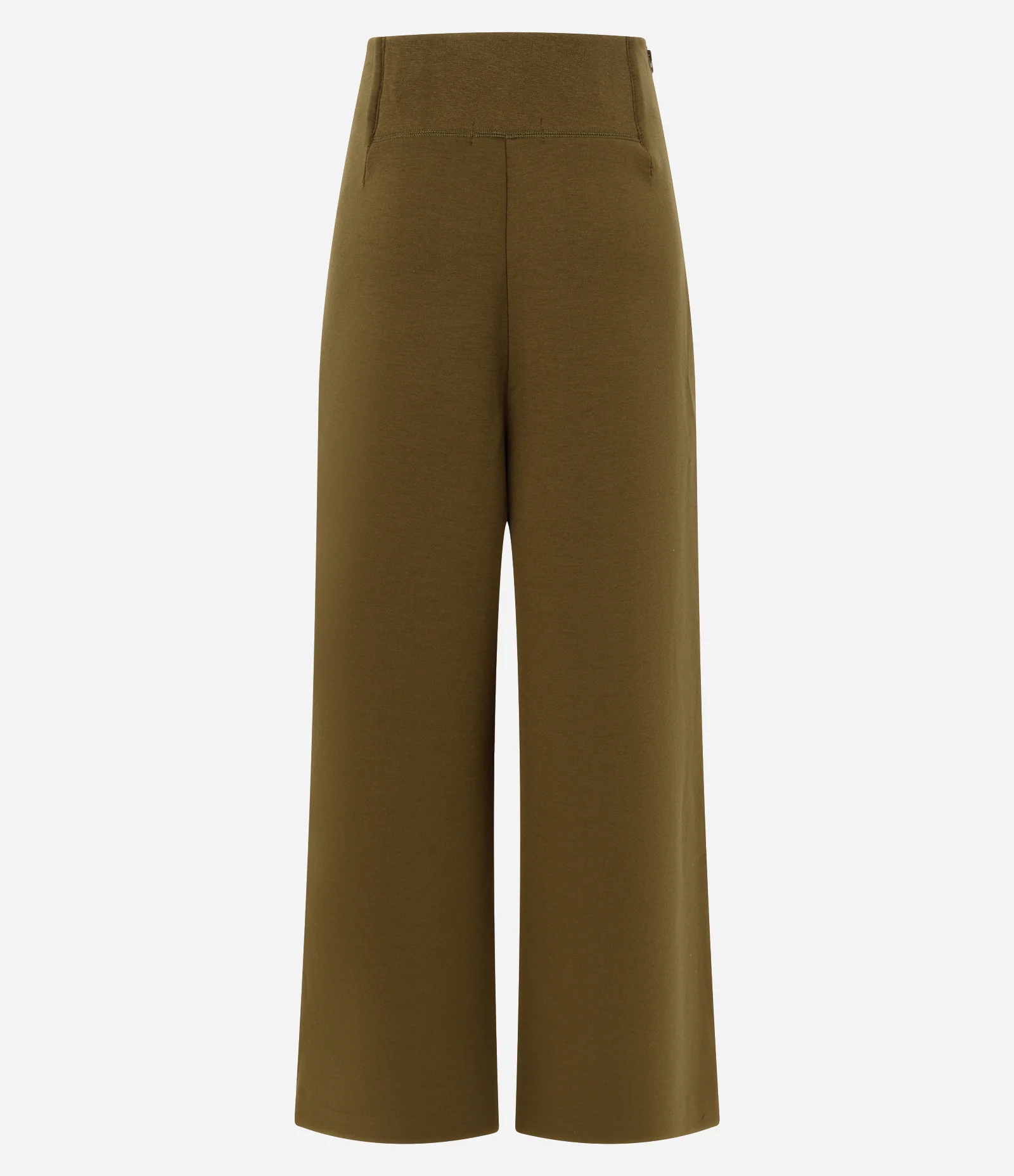 Calça Barrel em Moletom com Pregas Verde 6