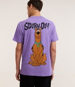 Camiseta Comfort em Meia Malha com Estampa Scooby Doo