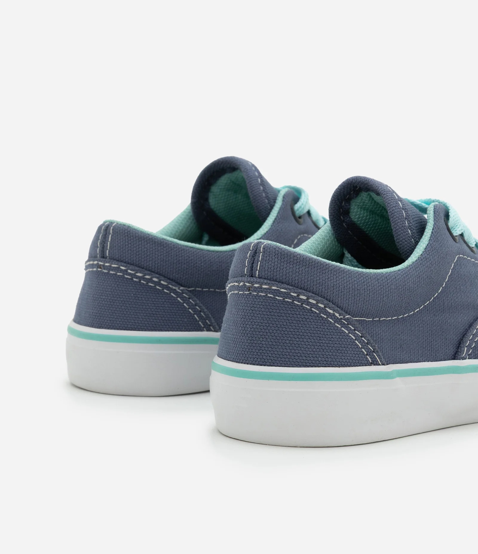 Tênis Infantil com Recortes e Pespontos - Tam 20 ao 27 Azul 2