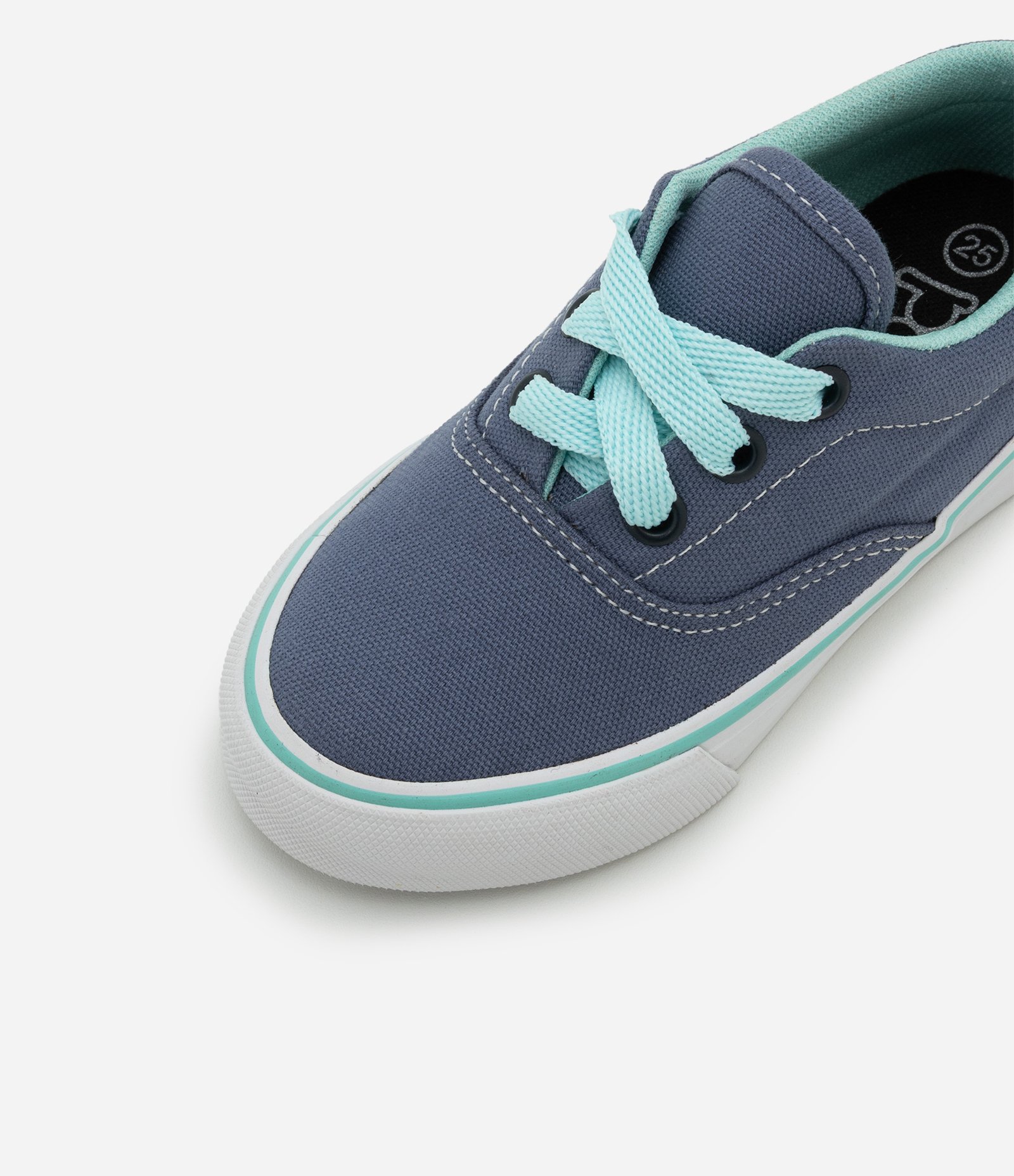 Tênis Infantil com Recortes e Pespontos - Tam 20 ao 27 Azul 4