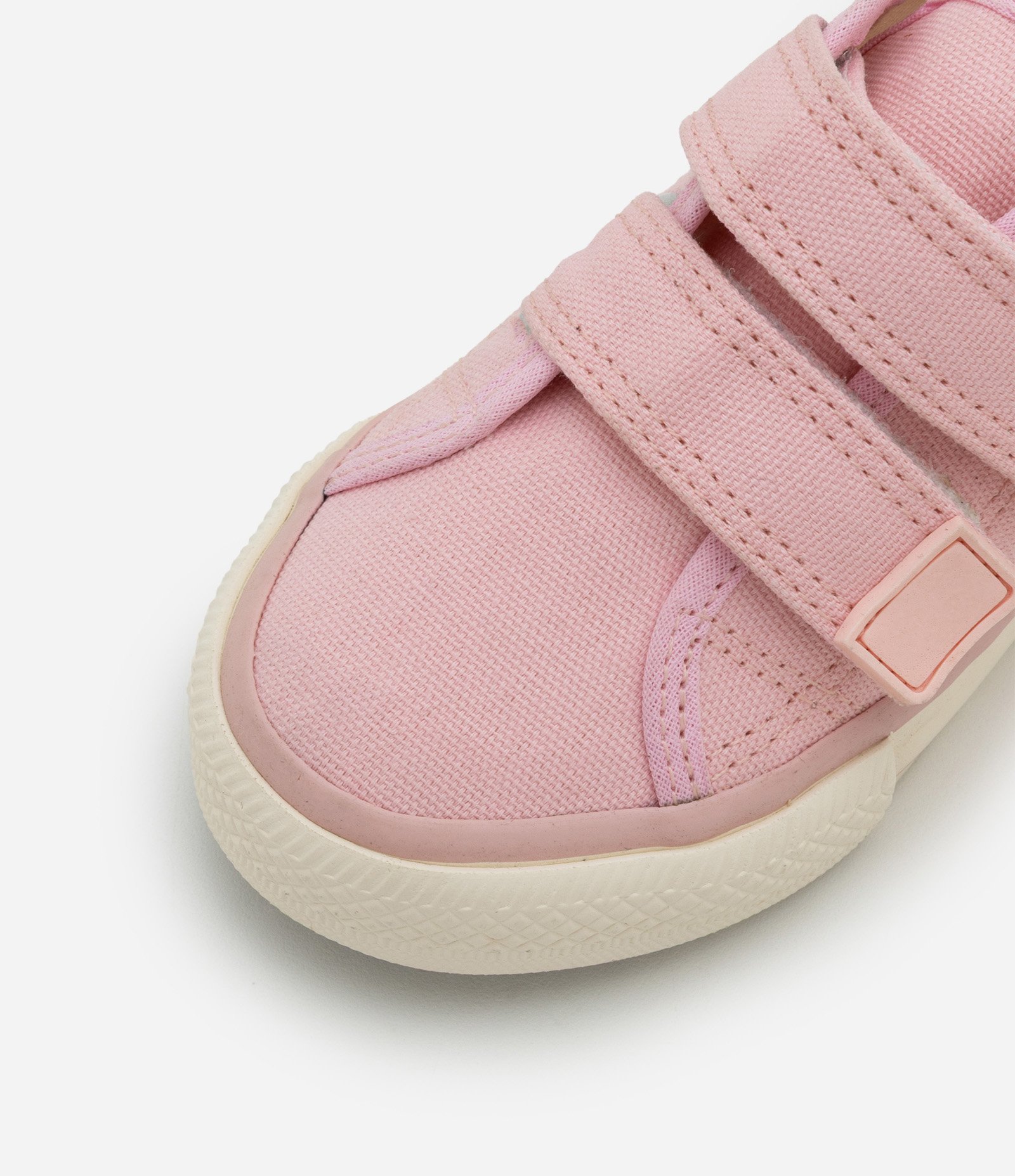 Tênis Casual Infantil com Tiras de Velcro - Tam20 ao 27 Rosa 5
