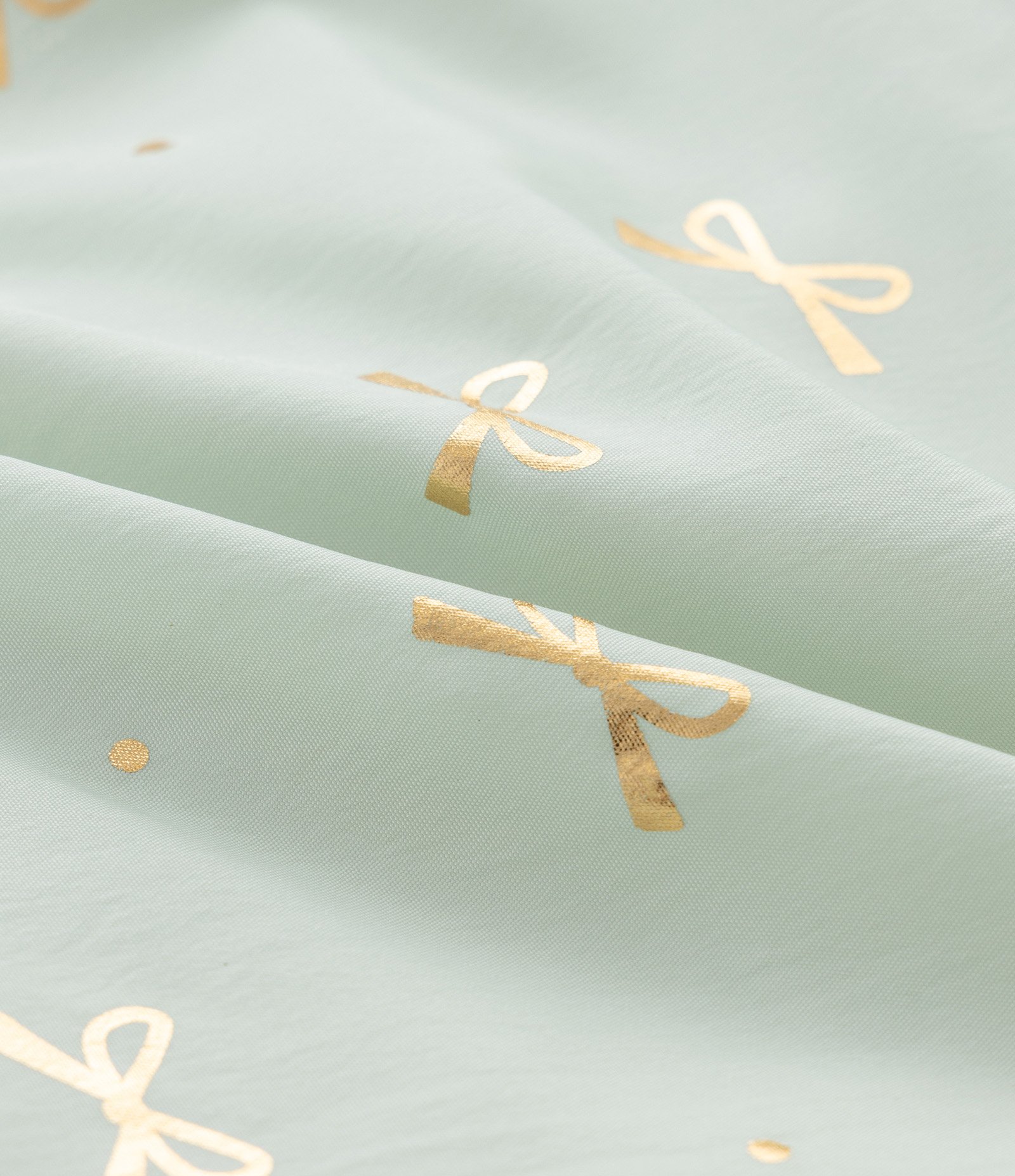 Jaqueta Infantil Corta Vento com Estampa de Laços – Tam 0 a 18 Meses Verde Menta 4