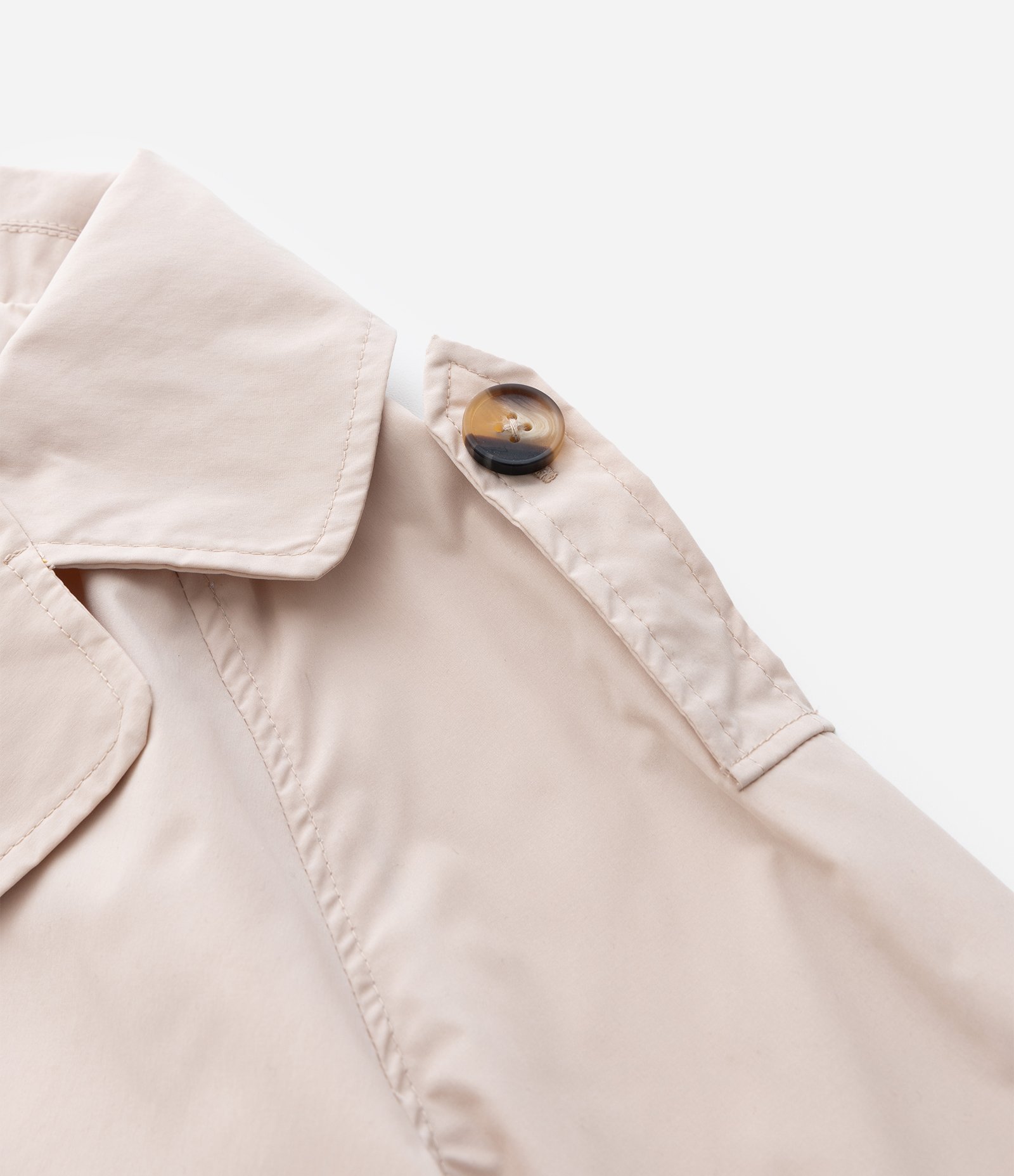 Jaqueta Infantil em Alfaiataria com Botões Frontais – Tam 5 a 14 Anos Bege Claro 5