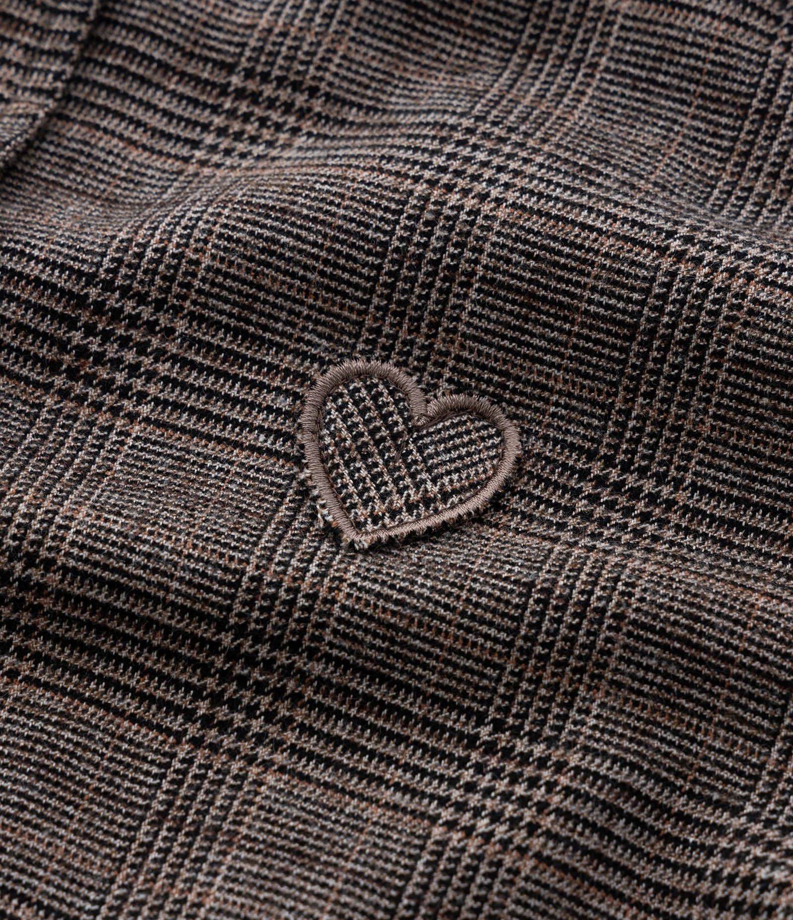 Jaqueta Infantil Bomber em Oxford Xadrez – Tam 5 a 14 Anos Marrom 7