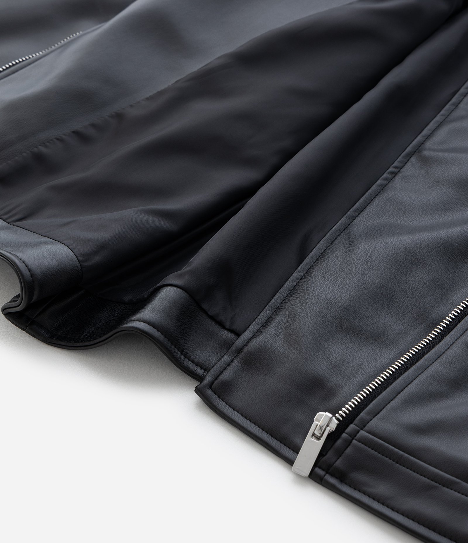 Jaqueta Infantil Biker com Zíper Assimétrico – Tam 5 a 14 Anos Preto 4