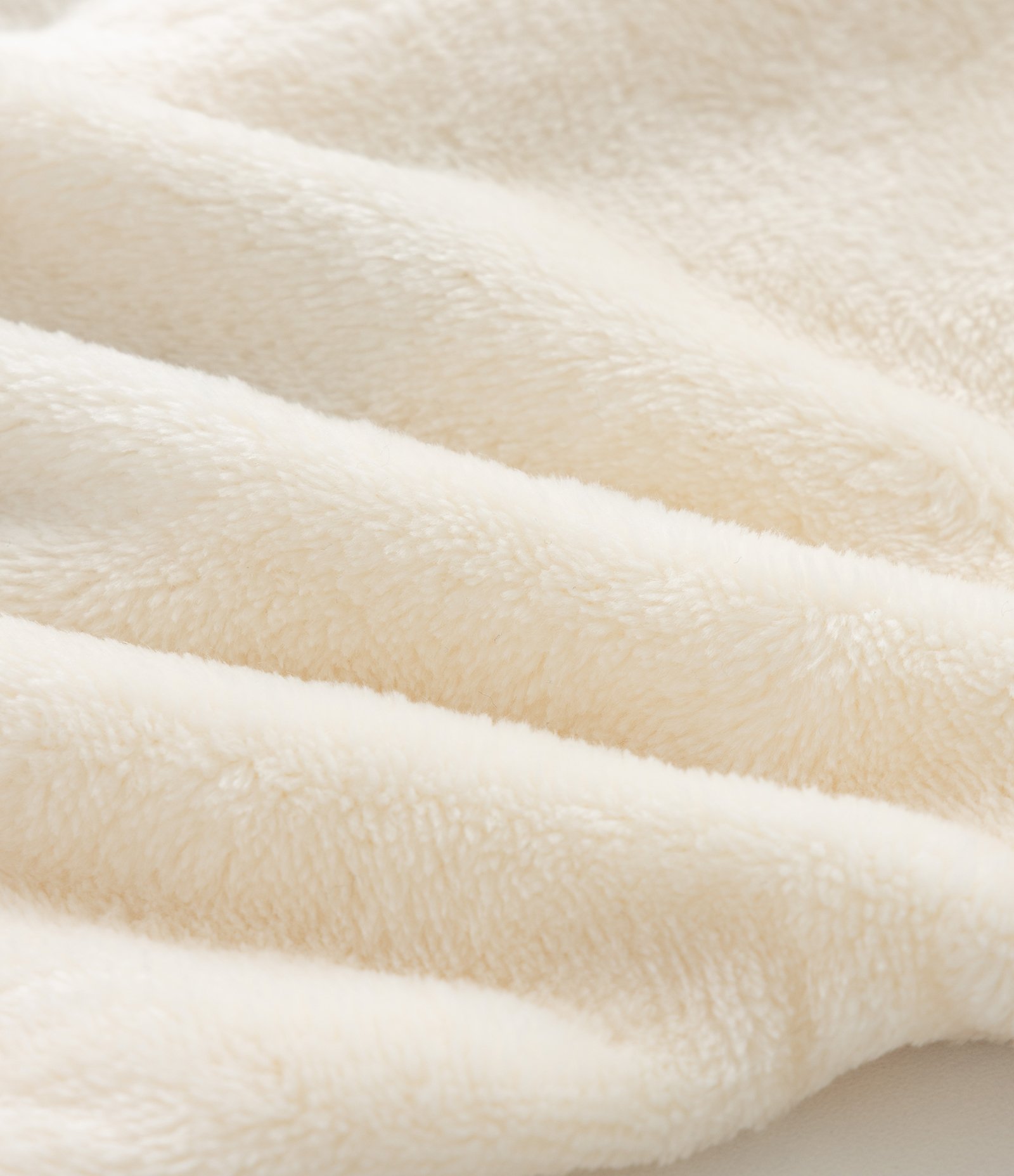 Macacão Infantil com Capuz e Bordado de Urso – Tam 0 a 18 Meses Off White 5