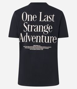 Camiseta T-Shirt em Algodão com Estampa Stranger Things