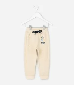Calça Infantil com Bolso e Estampa Bluey – Tam 1 a 6 Anos