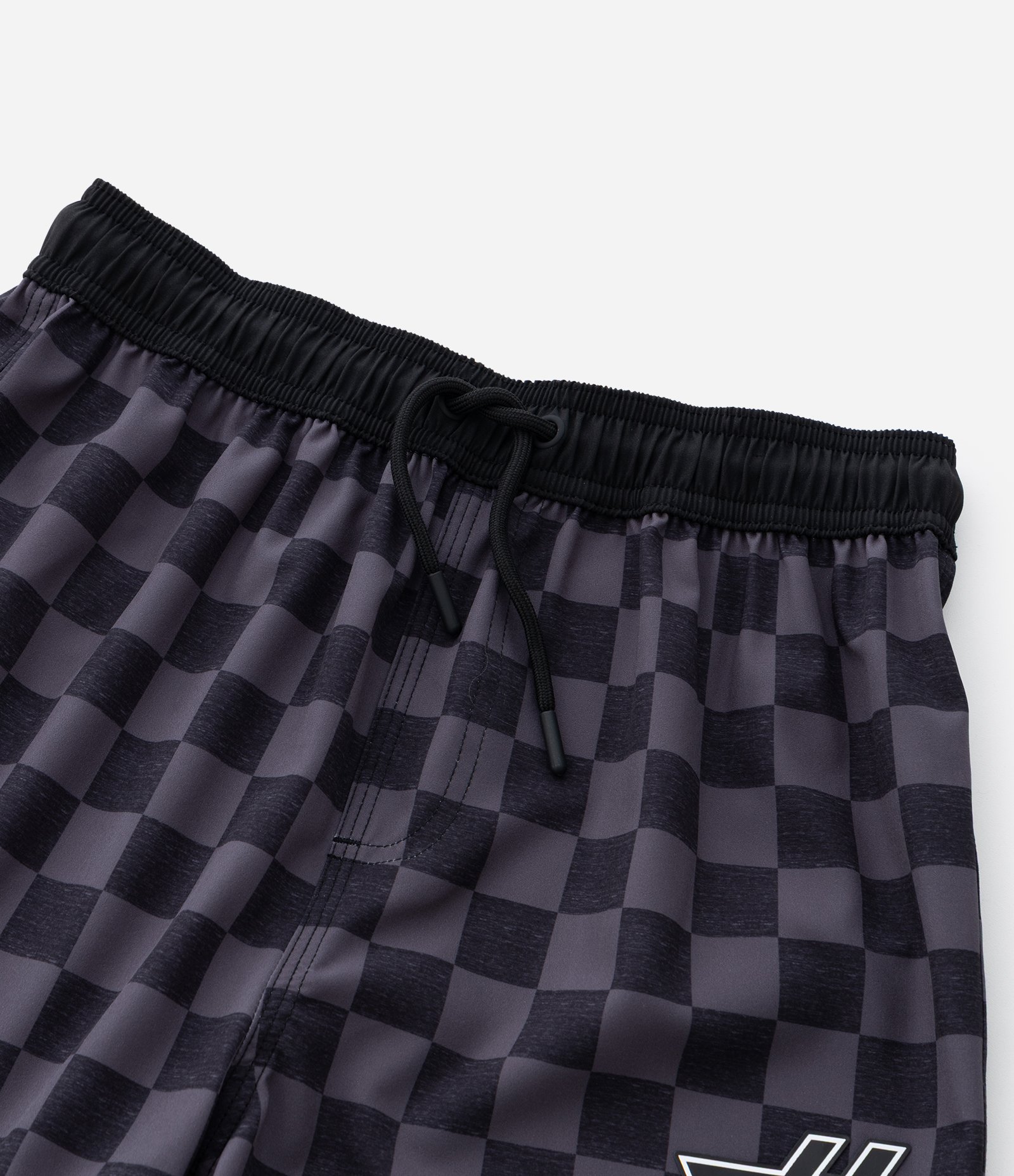 Bermuda Infantil com Estampa Hot Wheels Quadriculada - Tam 4 a 12 Anos Preto 4