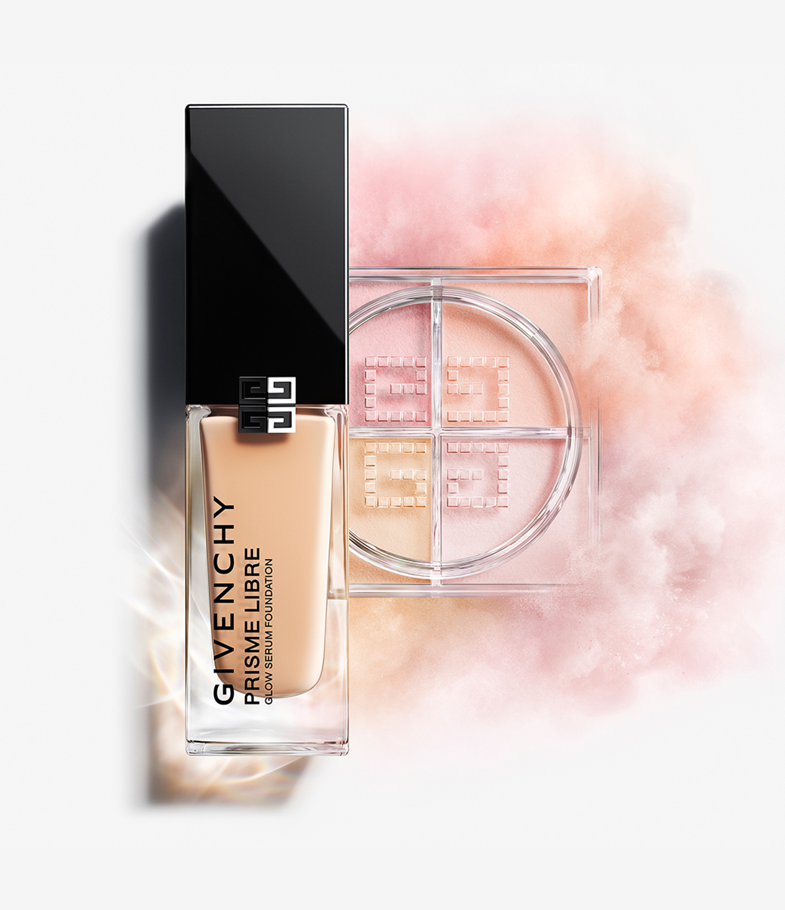 Base Prisme Libre Glow Serum Foundation Givenchy 6N