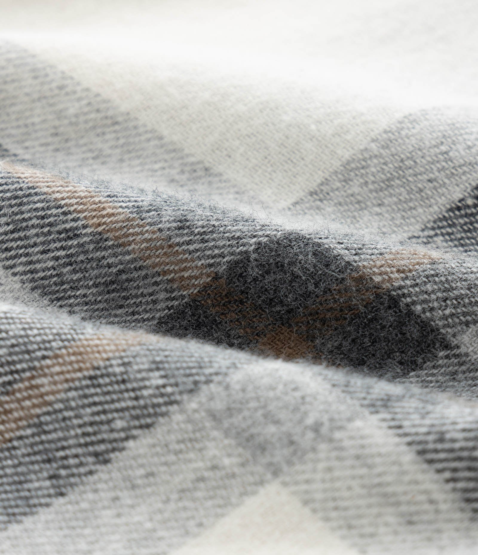 Camisa Infantil em Flanela com Estampa Xadrez – Tam 1 a 6 Anos Cinza/Off White 4