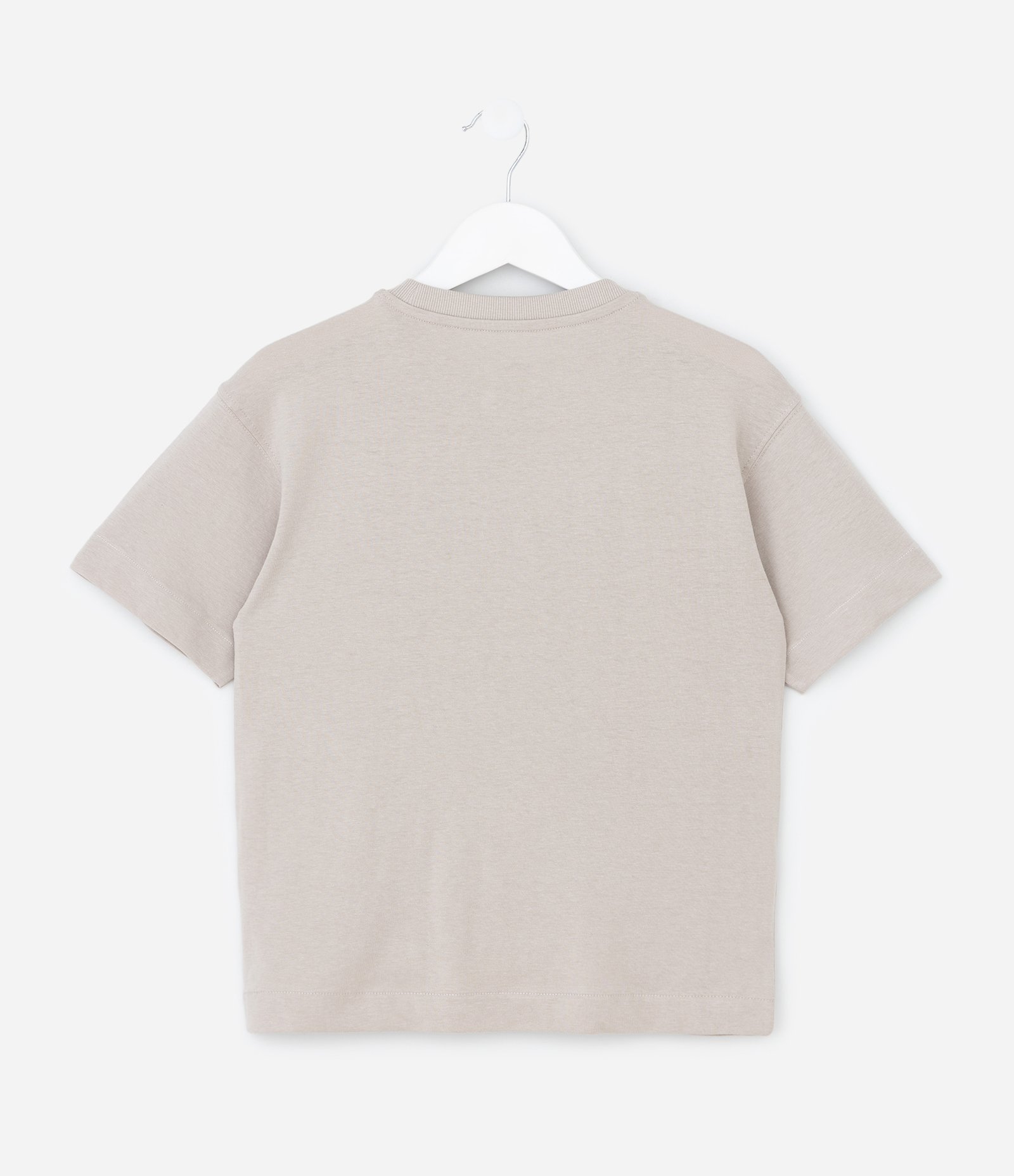 Camiseta Infantil com Estampa Lettering Oregon 10 – Tam 5 a 14 Anos Bege Claro 3