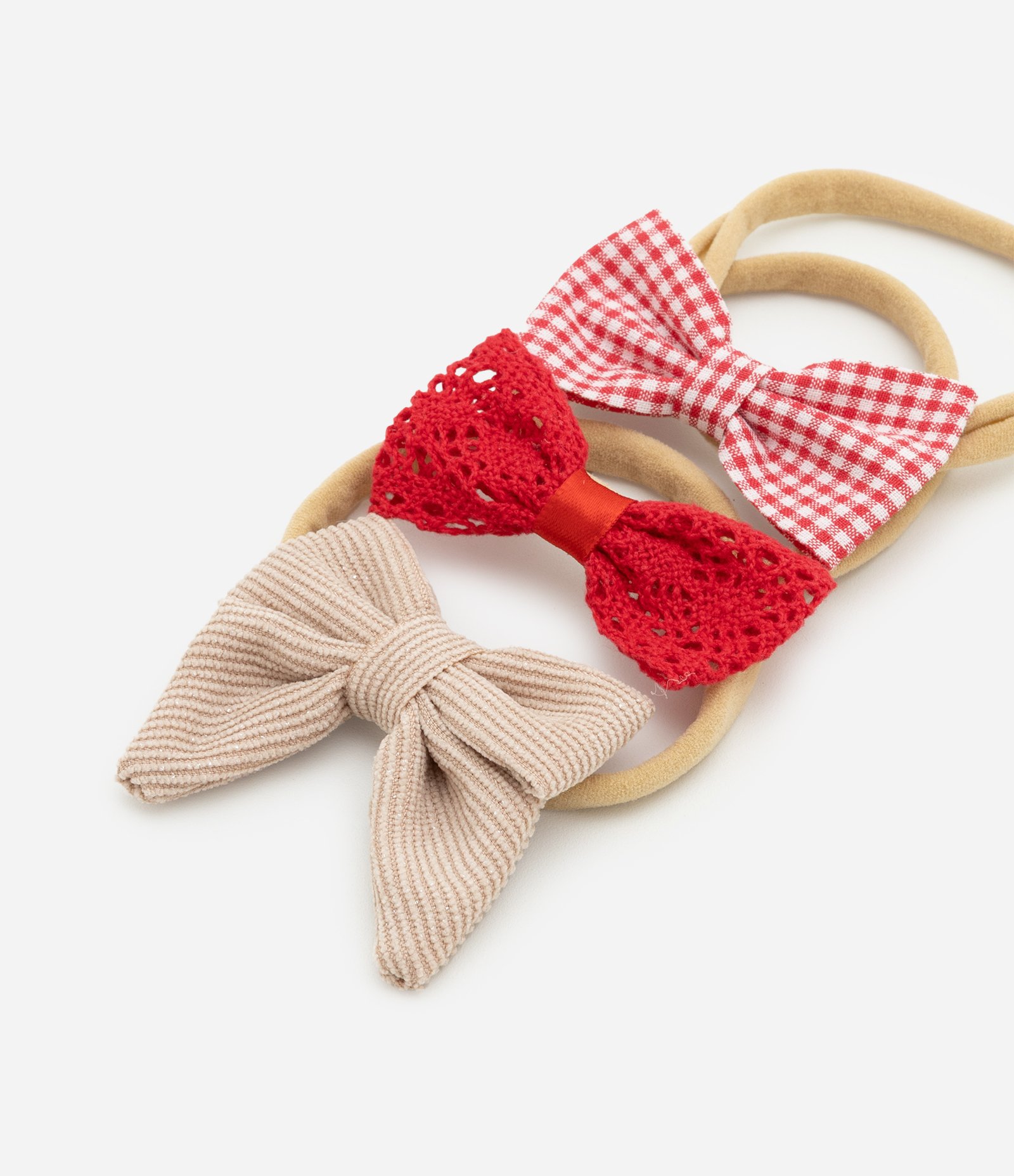 Kit 03 Faixas de Cabelo - Tam Único Multicores 2