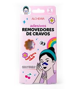 Adesivos Removedores de Cravos Self Love Club 3 Unidades Alchemia