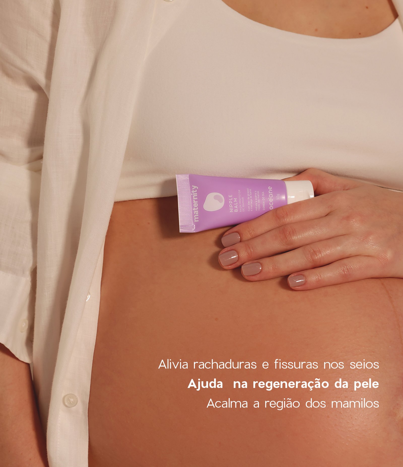 Protetor de Mamas Nipple Balm Maternity Oceane 30G 4