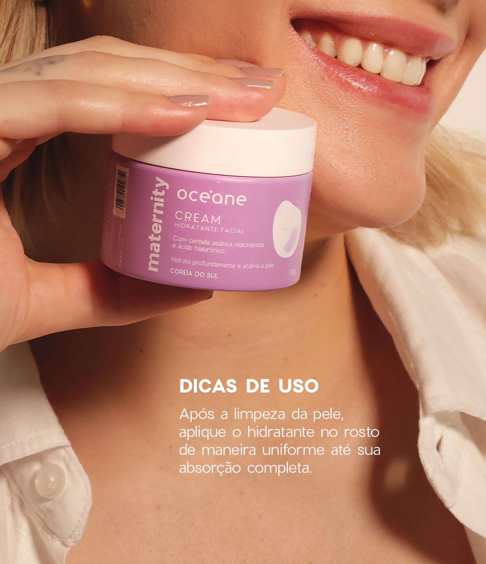 Hidratante Facial Maternity Oceane 50g 6