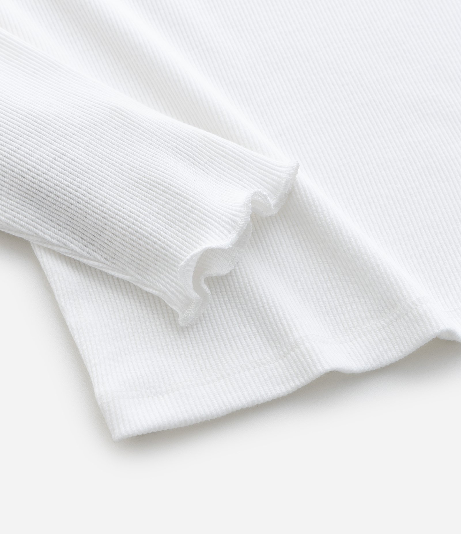 Camiseta Infantil Ribana com Babado de Broderi – Tam 5 A 14 Anos Branco 5