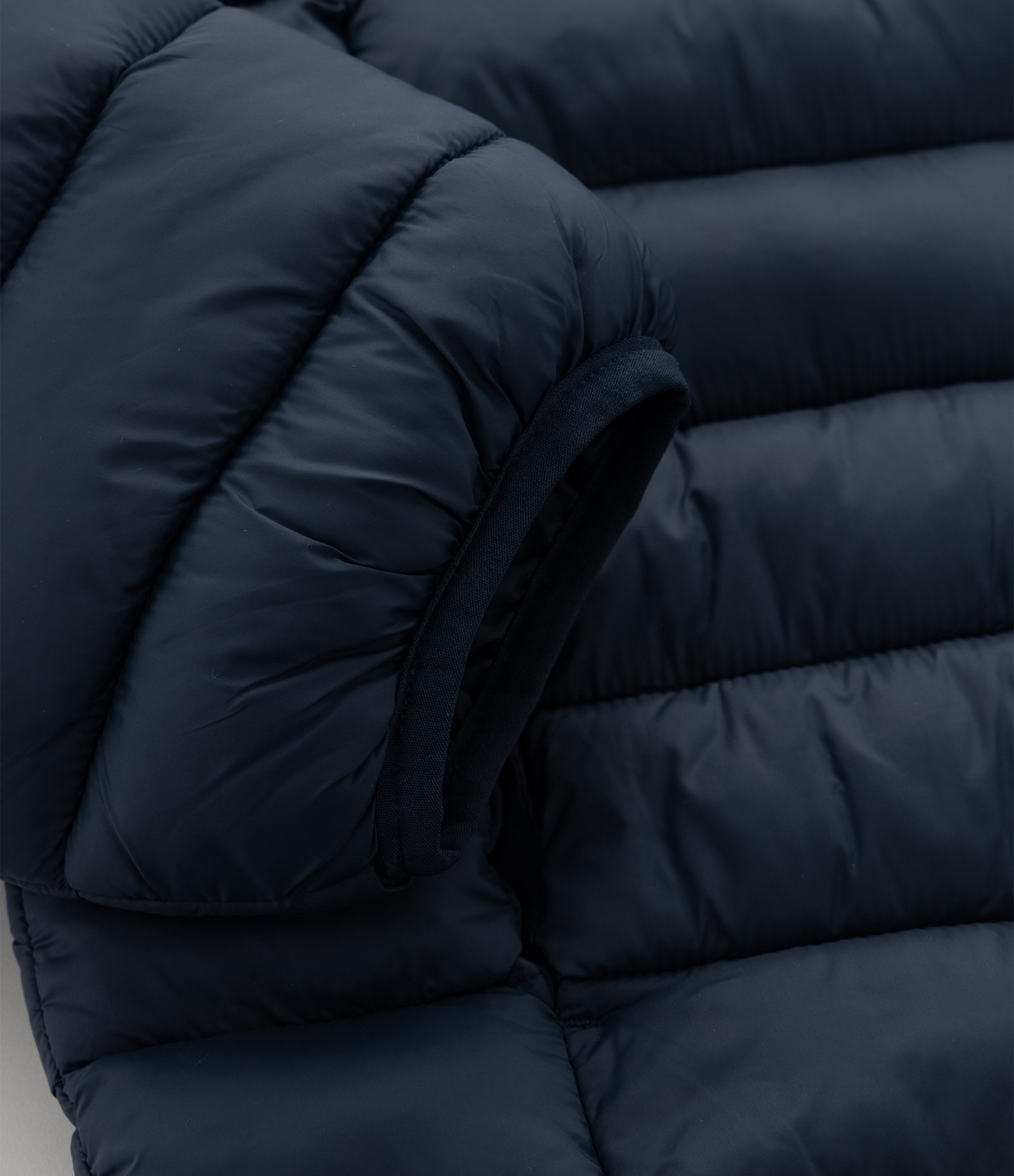 Jaqueta Infantil Puffer em Microfibra com Capuz – Tam 5 a 16 Anos Azul Marinho 4