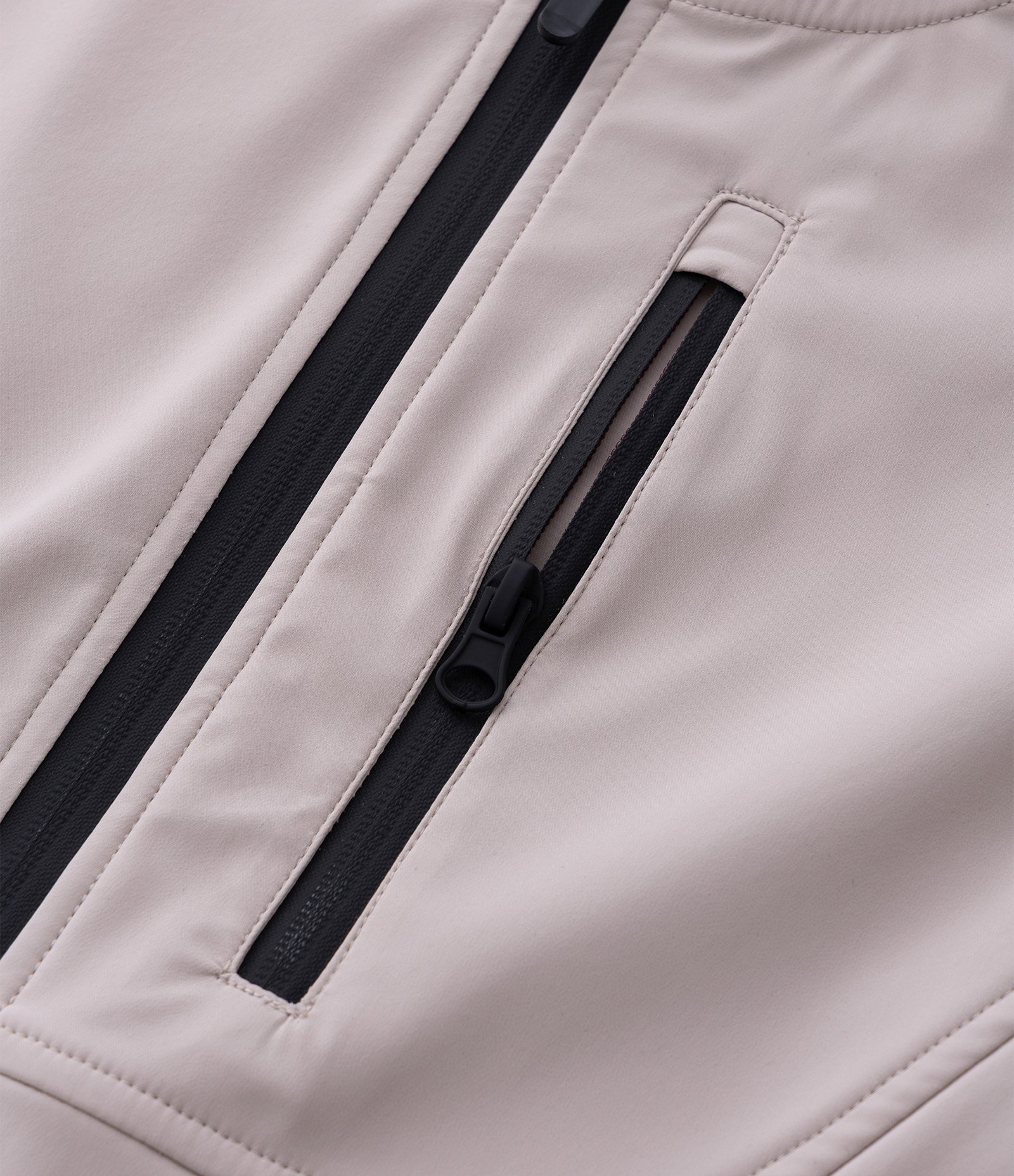 Jaqueta Esportiva Tecnológica Resistente à Água com Capuz Off White 8