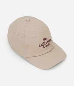 Boné Infantil em Sarja com Bordado Califórnia – Tam U