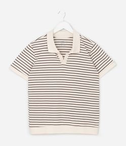 Camiseta Bowling Infantil Texturizada - Tam 5 a 14 Anos