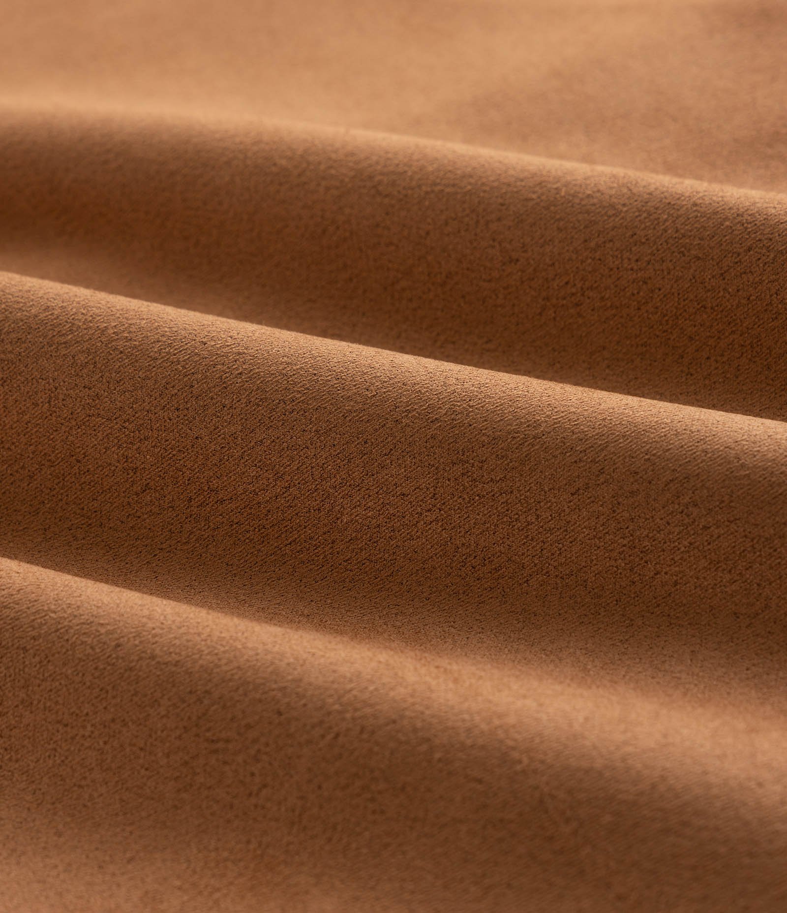 Camisa em Suede com Mangas Longas e Bolsinho Caramelo 7