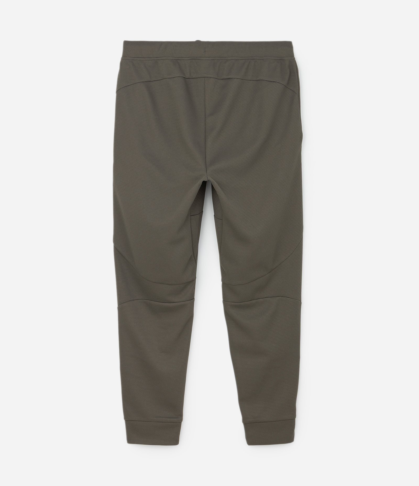 Calça Esportiva em Tecido Texturizado com Zíper nos Bolsos Verde Médio 6