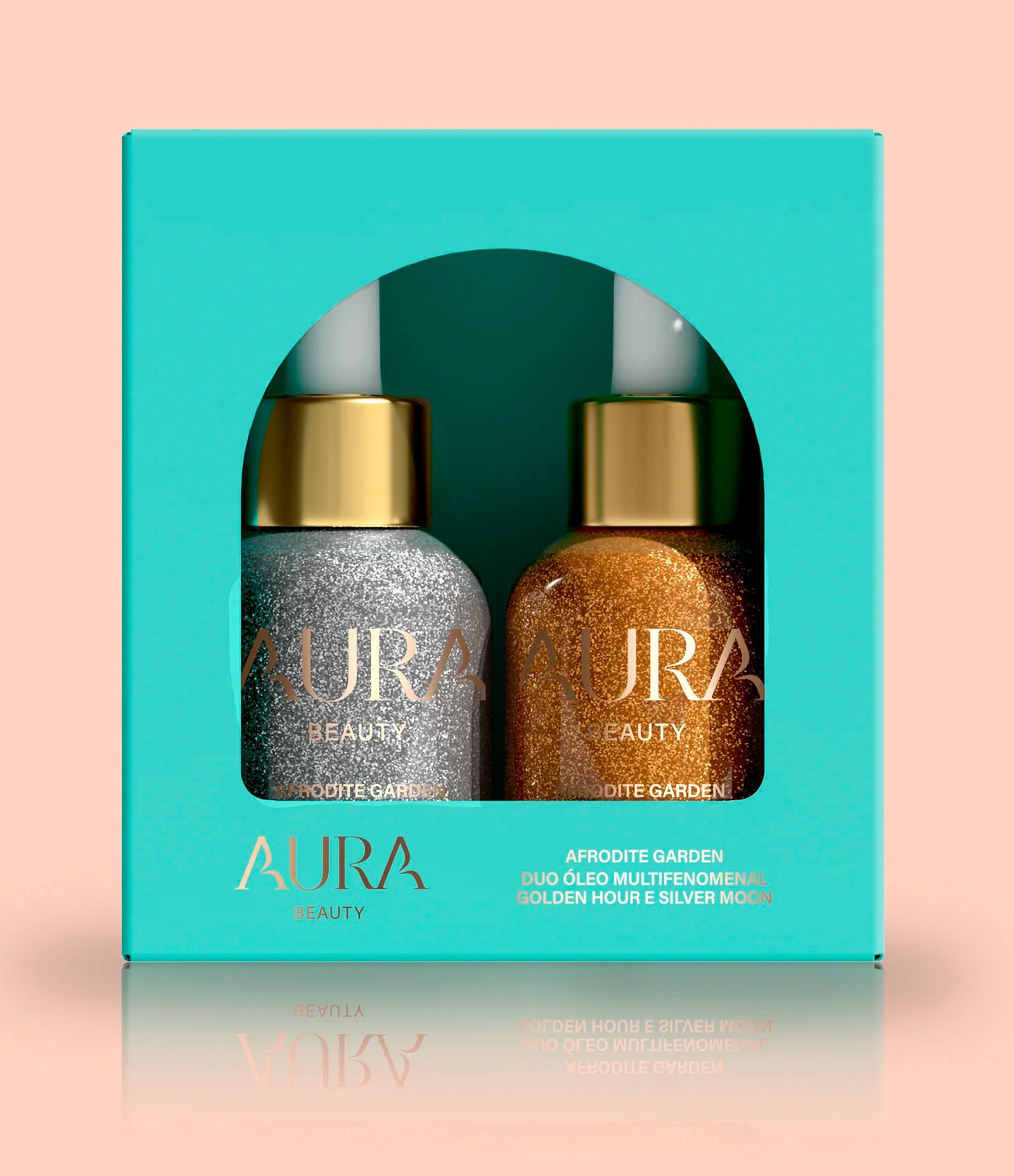 Duo Óleo Multifenomenal Afrodite Garden Aura Beauty KIT 2