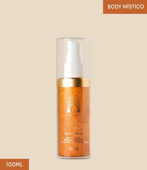 Body Spray Iluminador Mistico Afrodite Garden Aura Beauty