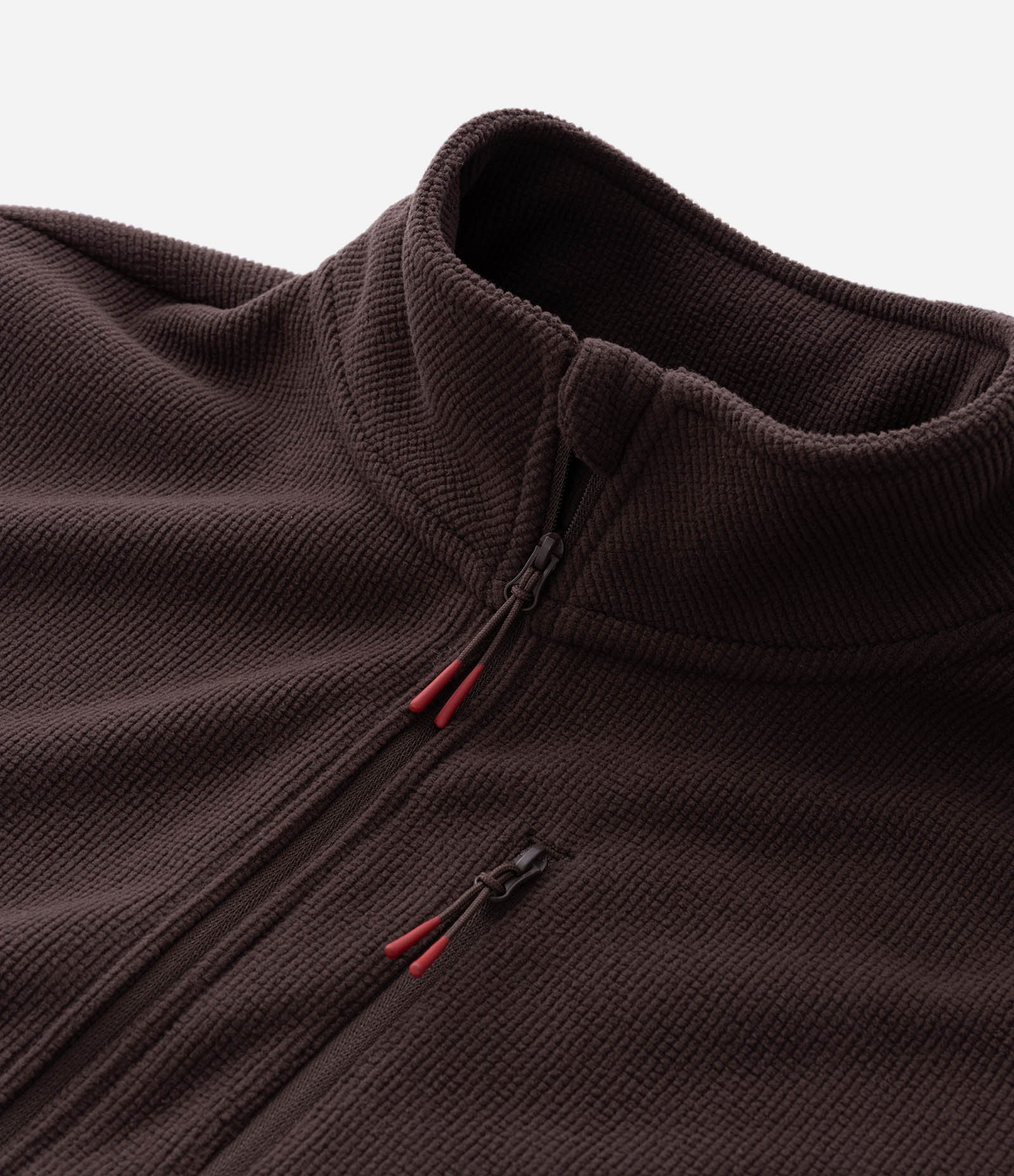 Blusão Texturizado Liso e Quadriculado com Tecnologia Térmica Marrom 3