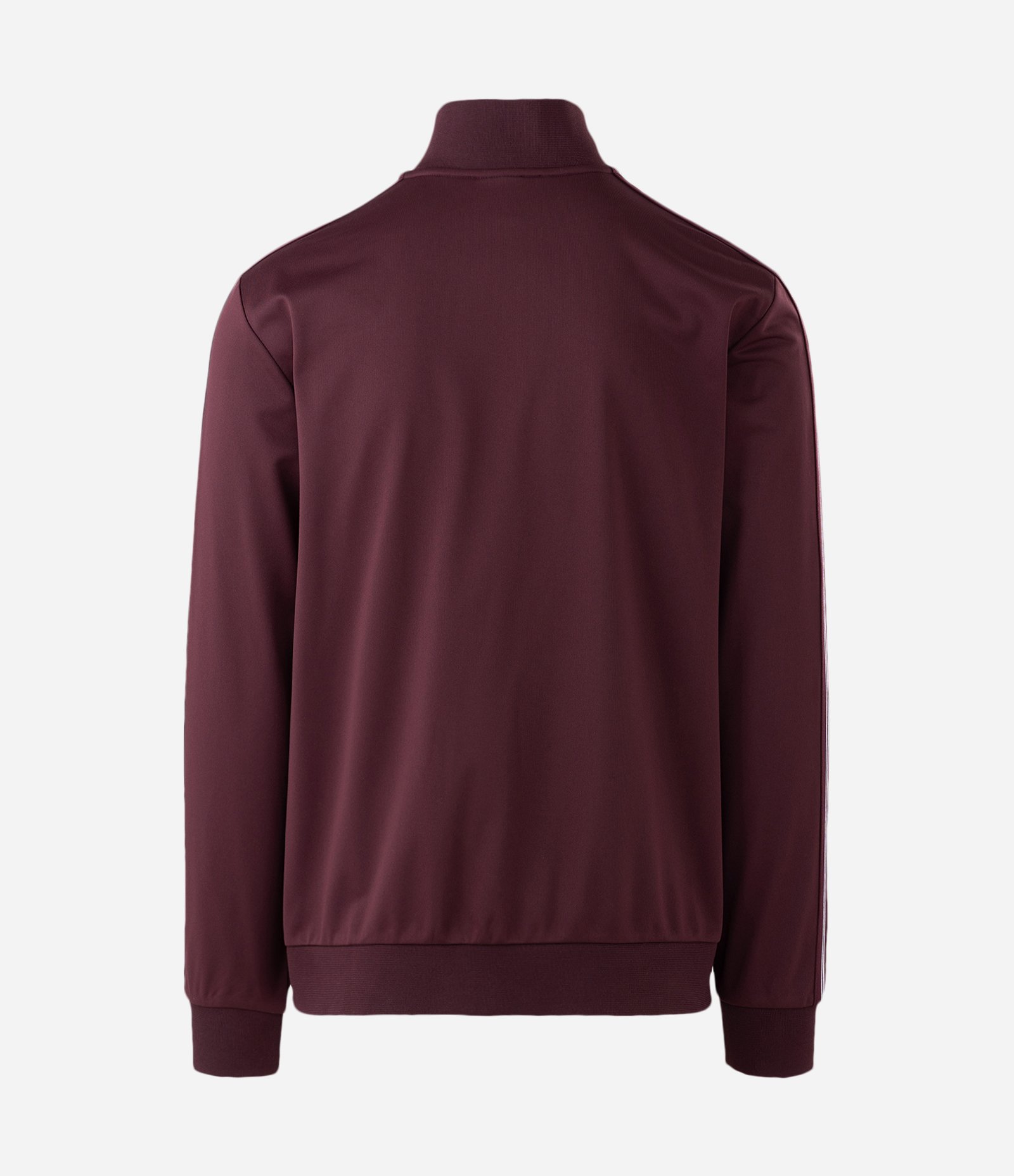 Casaco em Helanca Esportivo com Listras nos Ombros Bordô 5