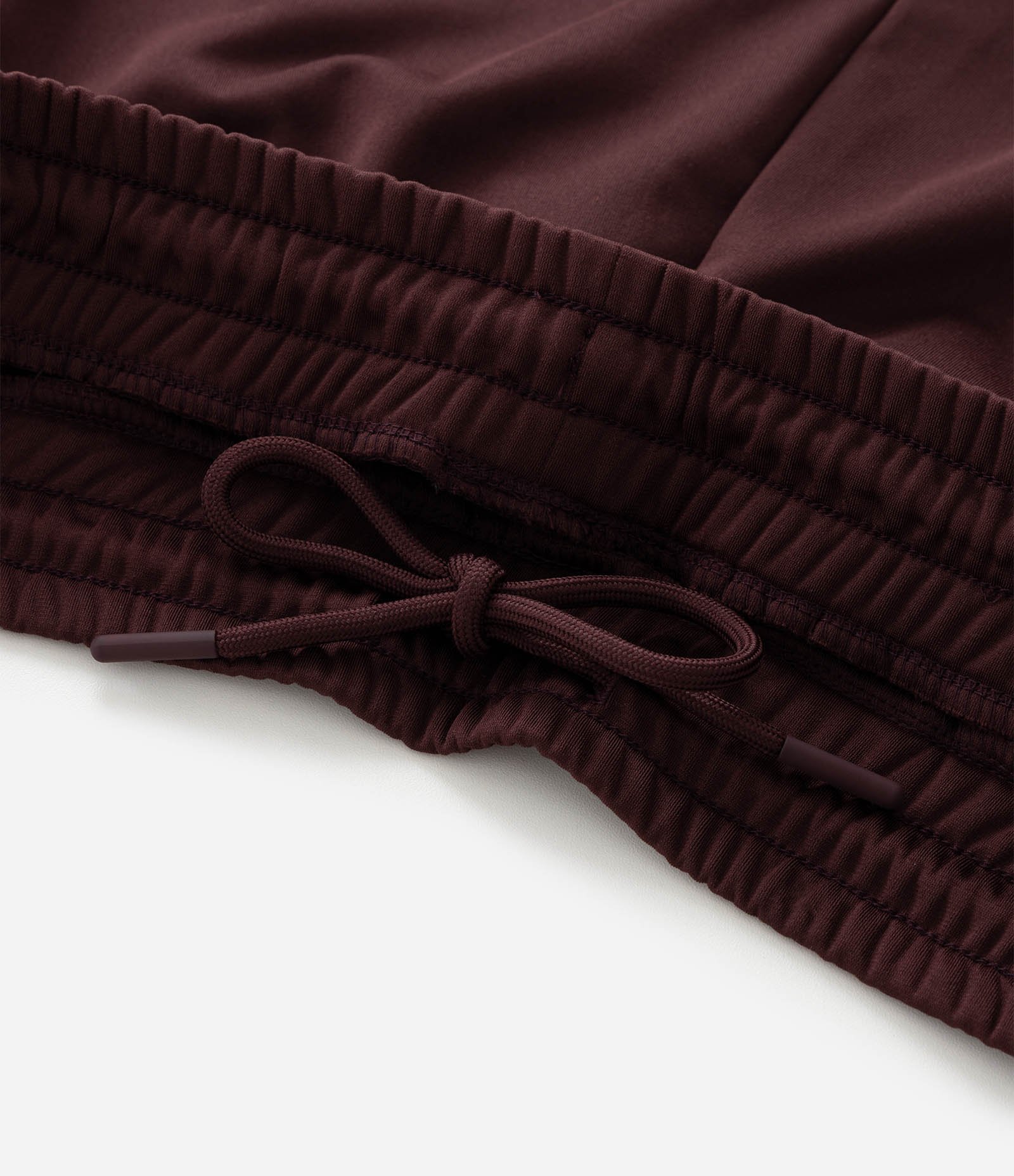 Calça Esportiva em Helanca com Listras Laterais Bordô 11