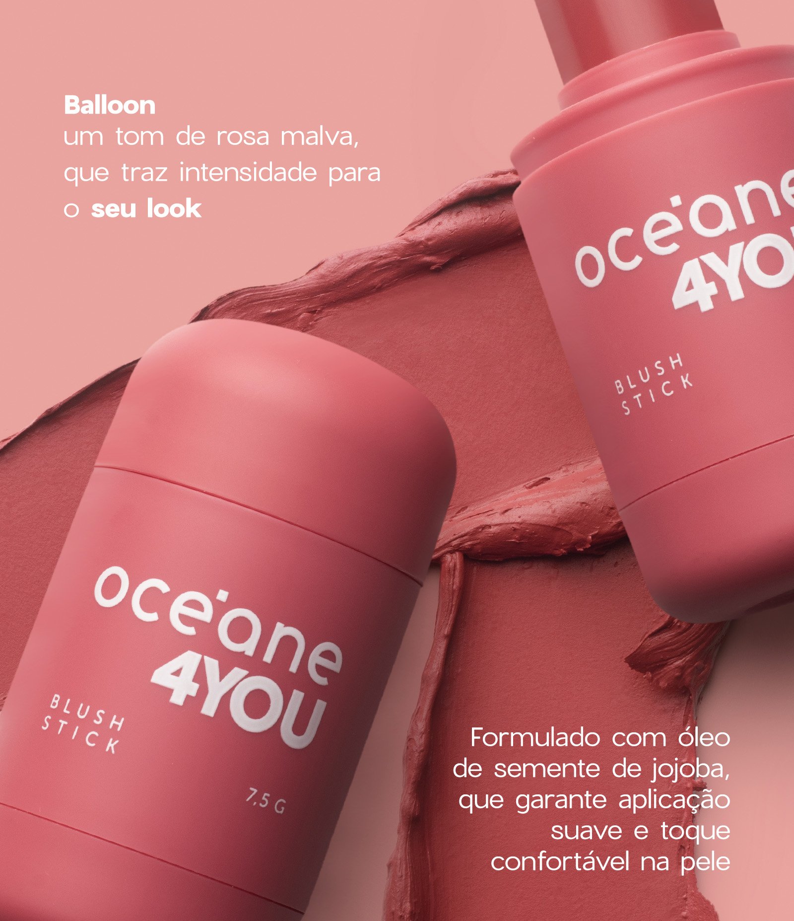 Blush Stick Oceane Pink 5