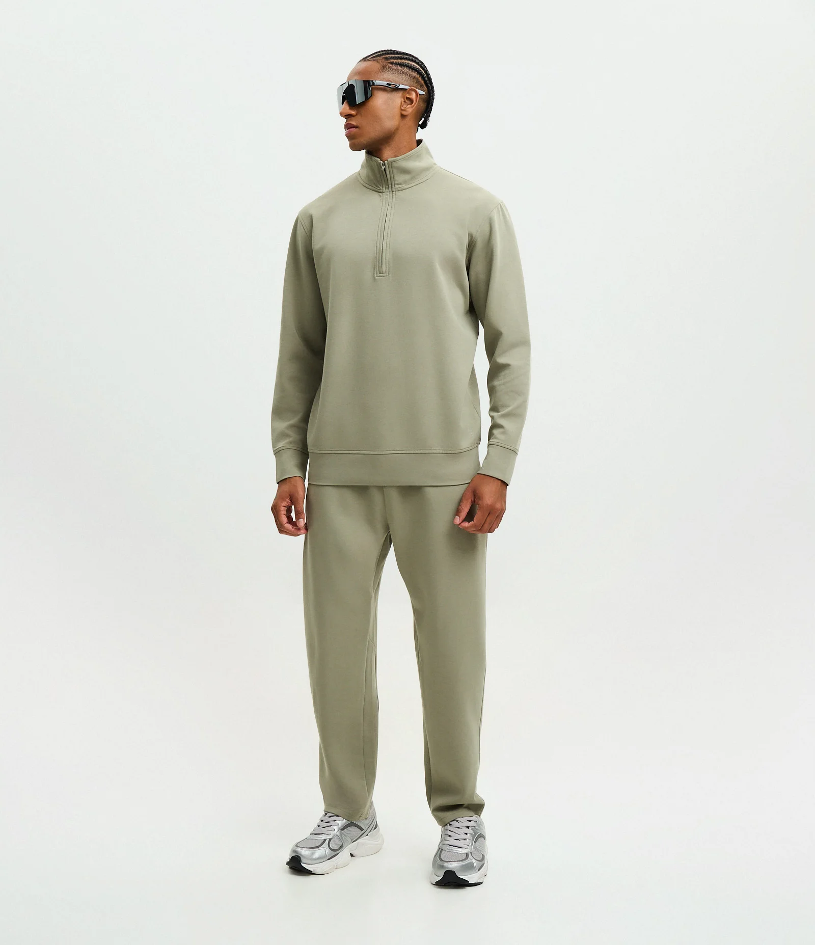 Blusão em Microfibra Liso com Zíper Verde 2