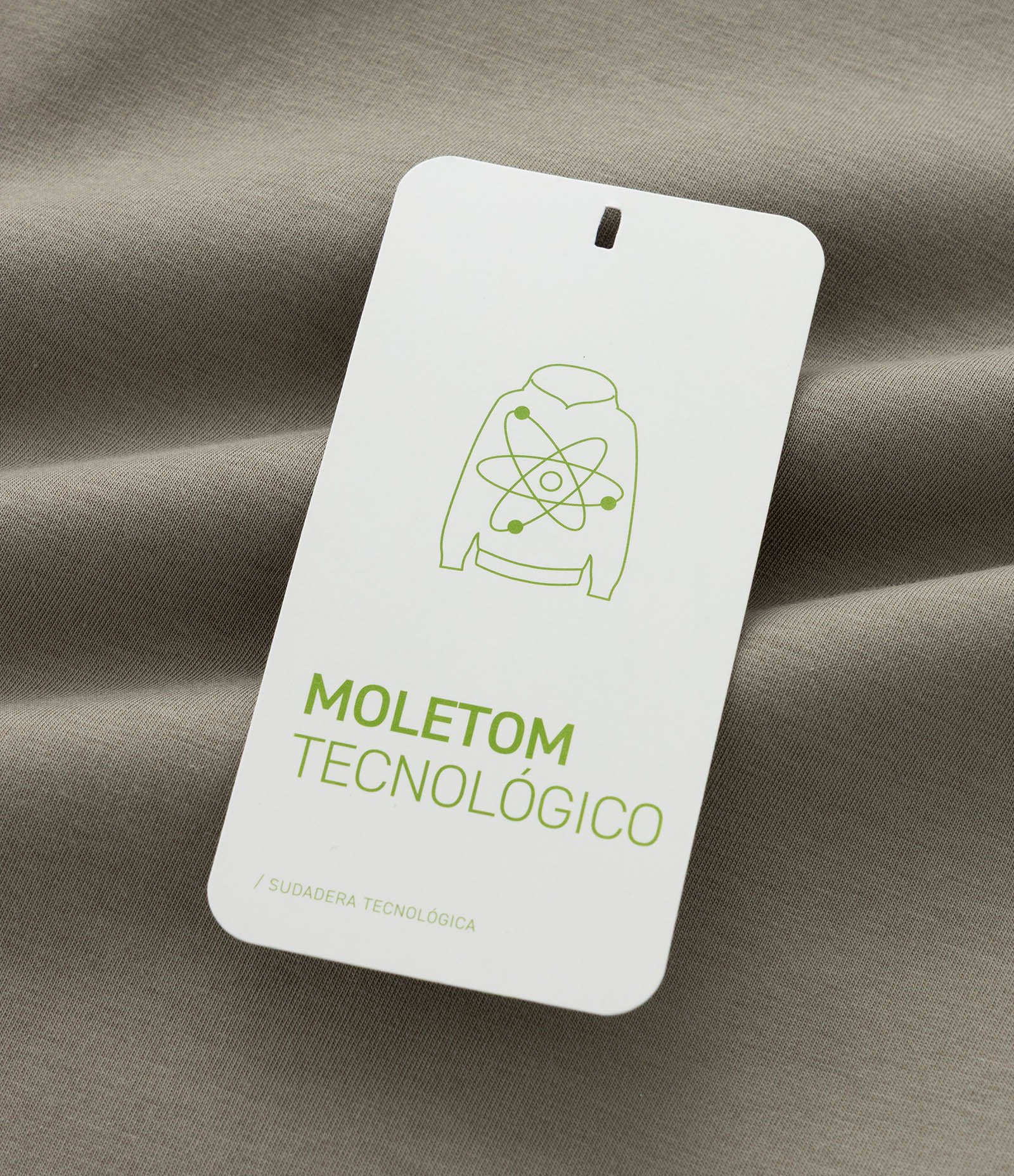 Calça Reta Esportiva em Moletom Tecnológico Verde 10