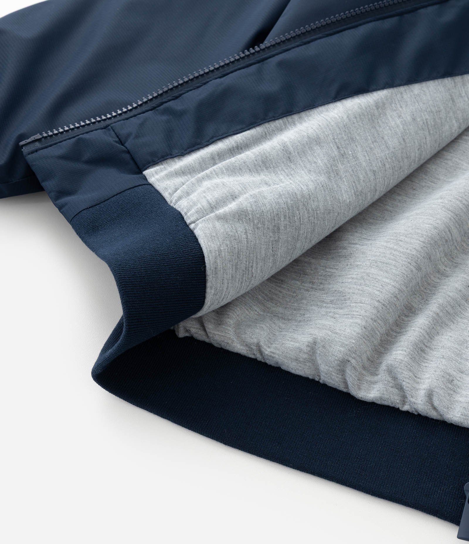 Jaqueta Quebra Vento Infantil em Microfibra com Recortes e Capuz - Tam 5 a 14 Azul 4