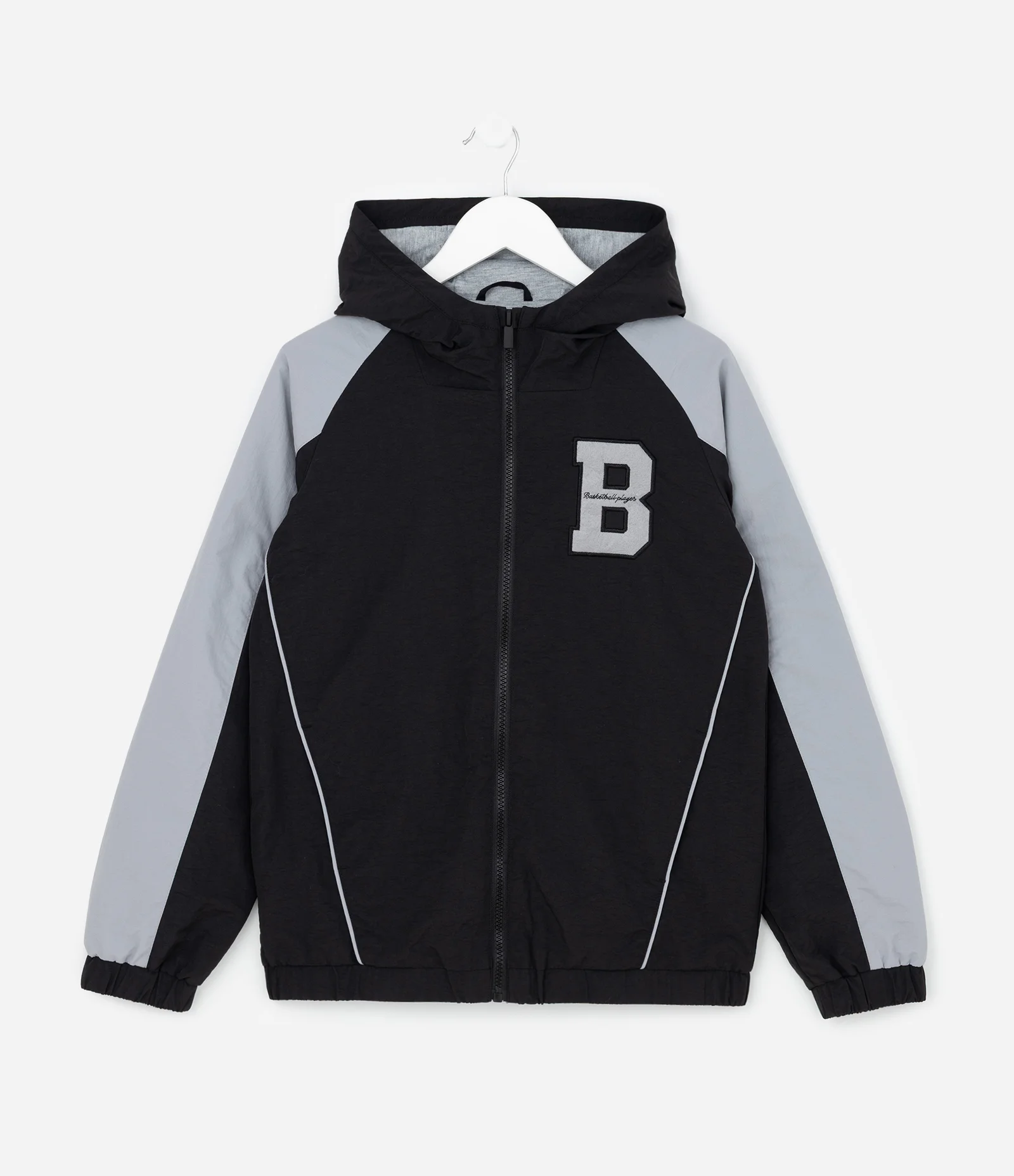 Jaqueta Infantil em Microfibra com Recortes - Tam 5 a 14 Preto 2