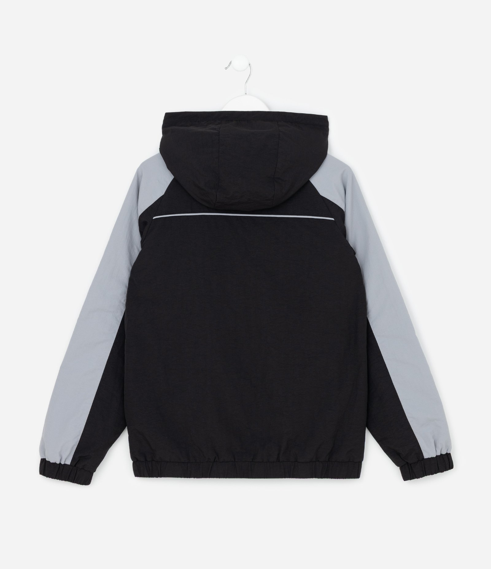 Jaqueta Infantil em Microfibra com Recortes - Tam 5 a 14 Preto 3