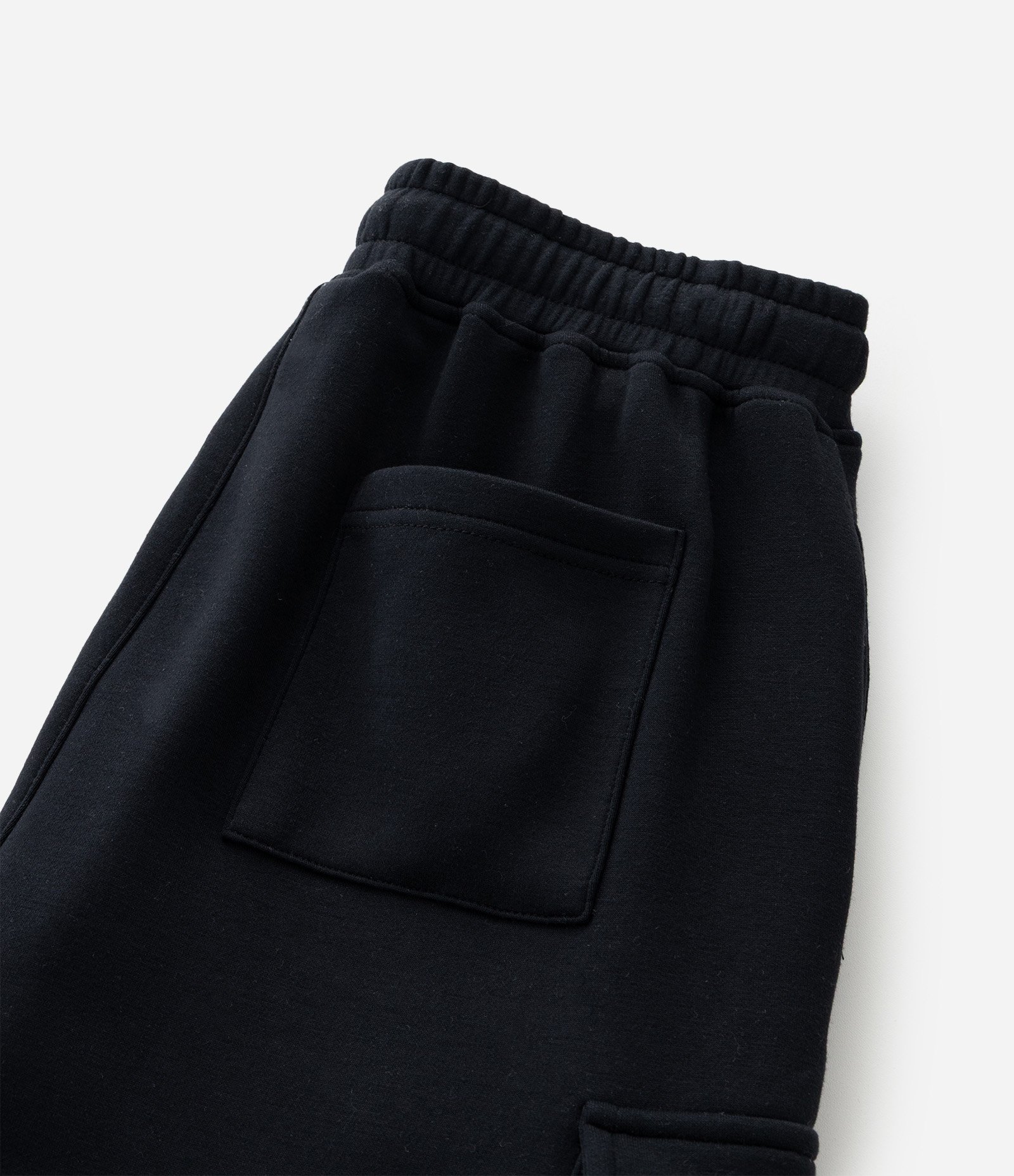 Bermuda Infantil com Bolsos Cargo - Tam 5 a 14 Anos Preto 4