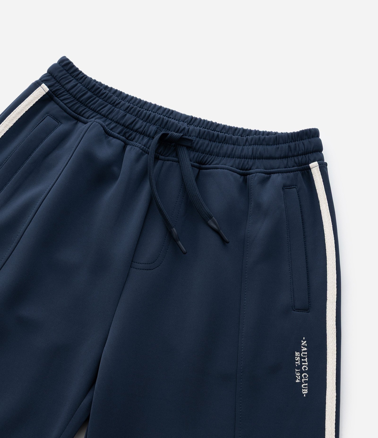 Calça em Moletom com Listras Laterais e Cós Ajustável – Tam 5 a 14 Anos Azul Marinho 6