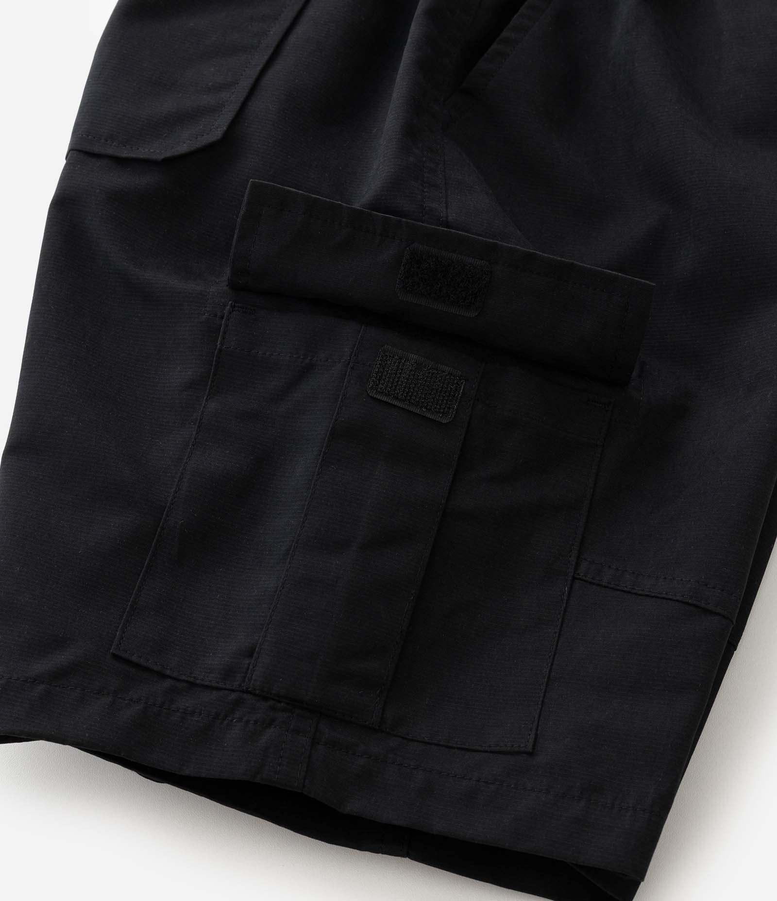 Bermuda Infantil em Microfibra com Bolso Cargo - Tam 5 a 14 Anos Preto 8