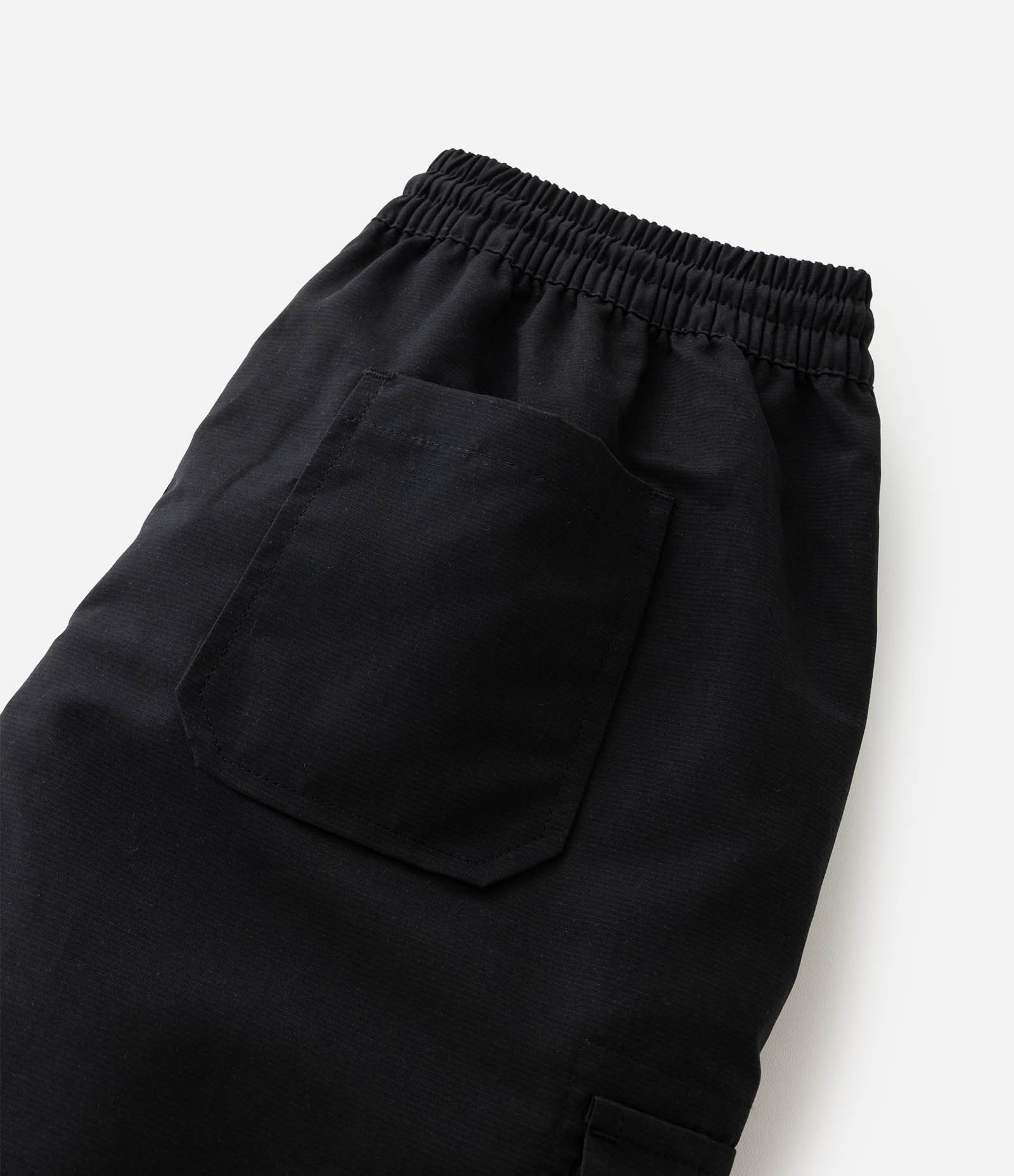 Bermuda Infantil em Microfibra com Bolso Cargo - Tam 5 a 14 Anos Preto 6