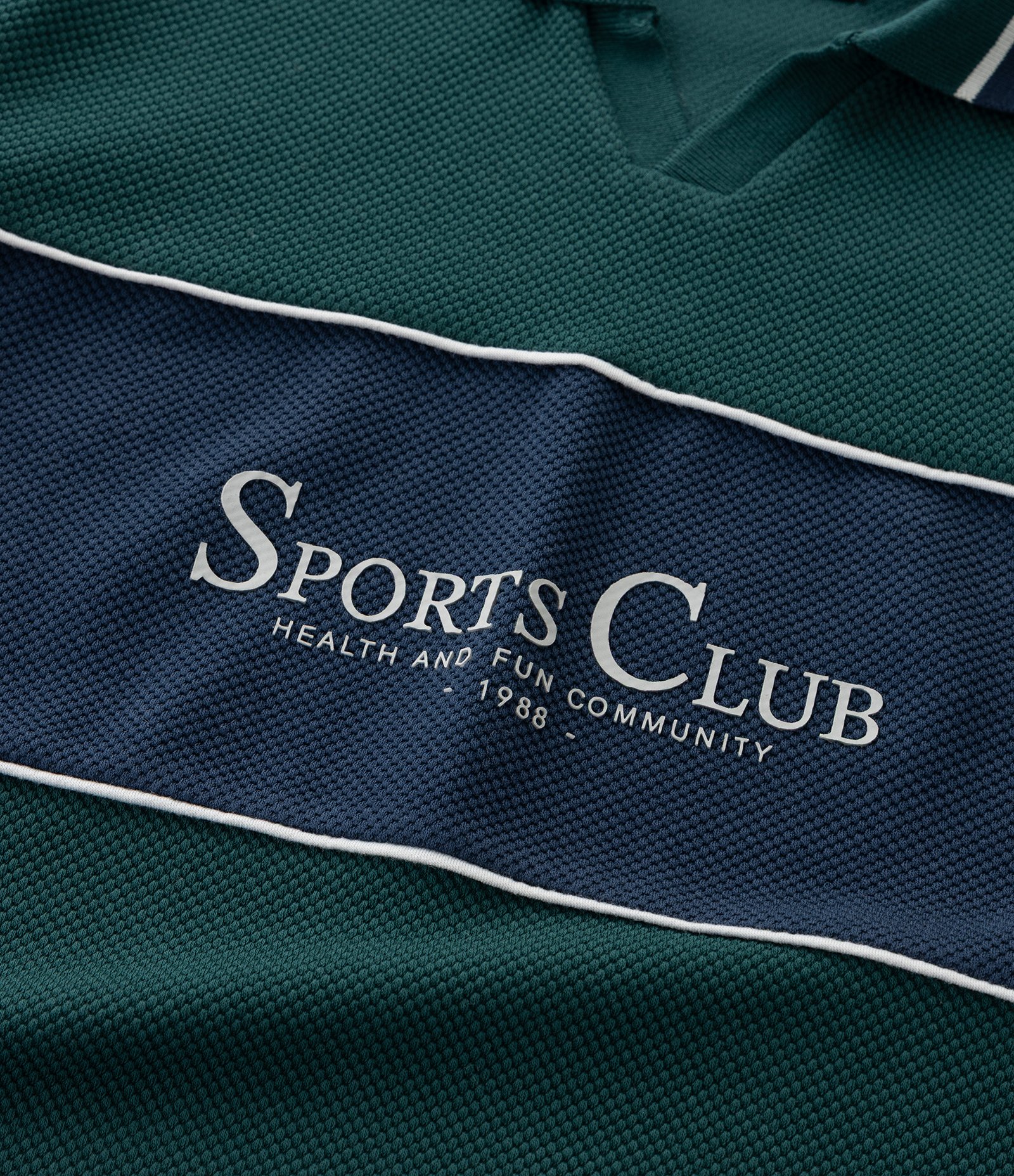 Casaco Infantil com Gola Polo e Recortes Esportivos – Tam 5 a 14 Anos Verde escuro 6