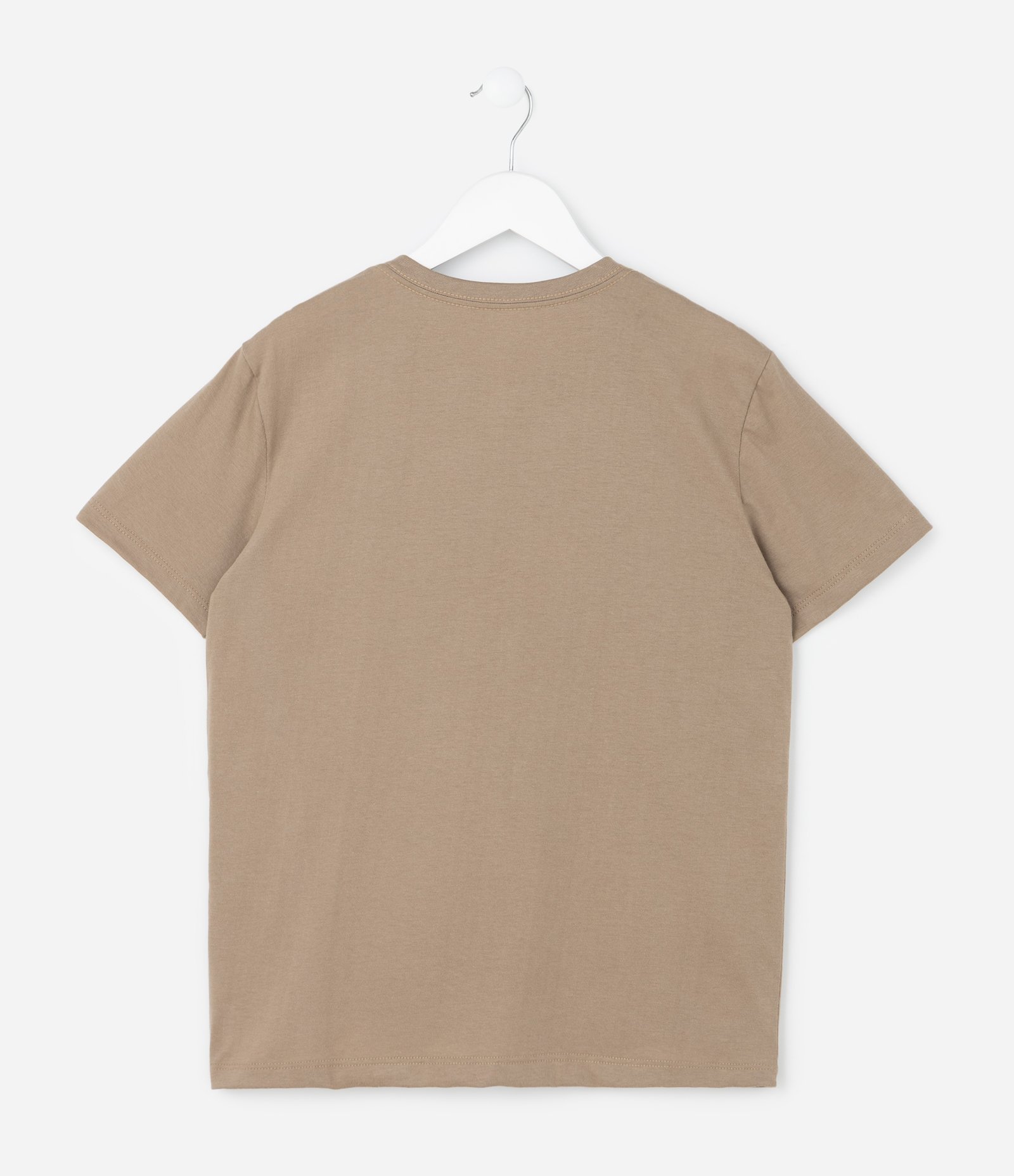 Camiseta Infantil com Estampa Lagosta - Tam 5 a 14 Anos Marrom 2