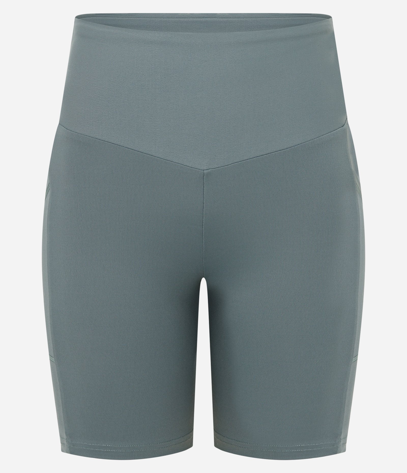 Bermuda Esportiva em Poliamida com Cós Largo Cinza 1