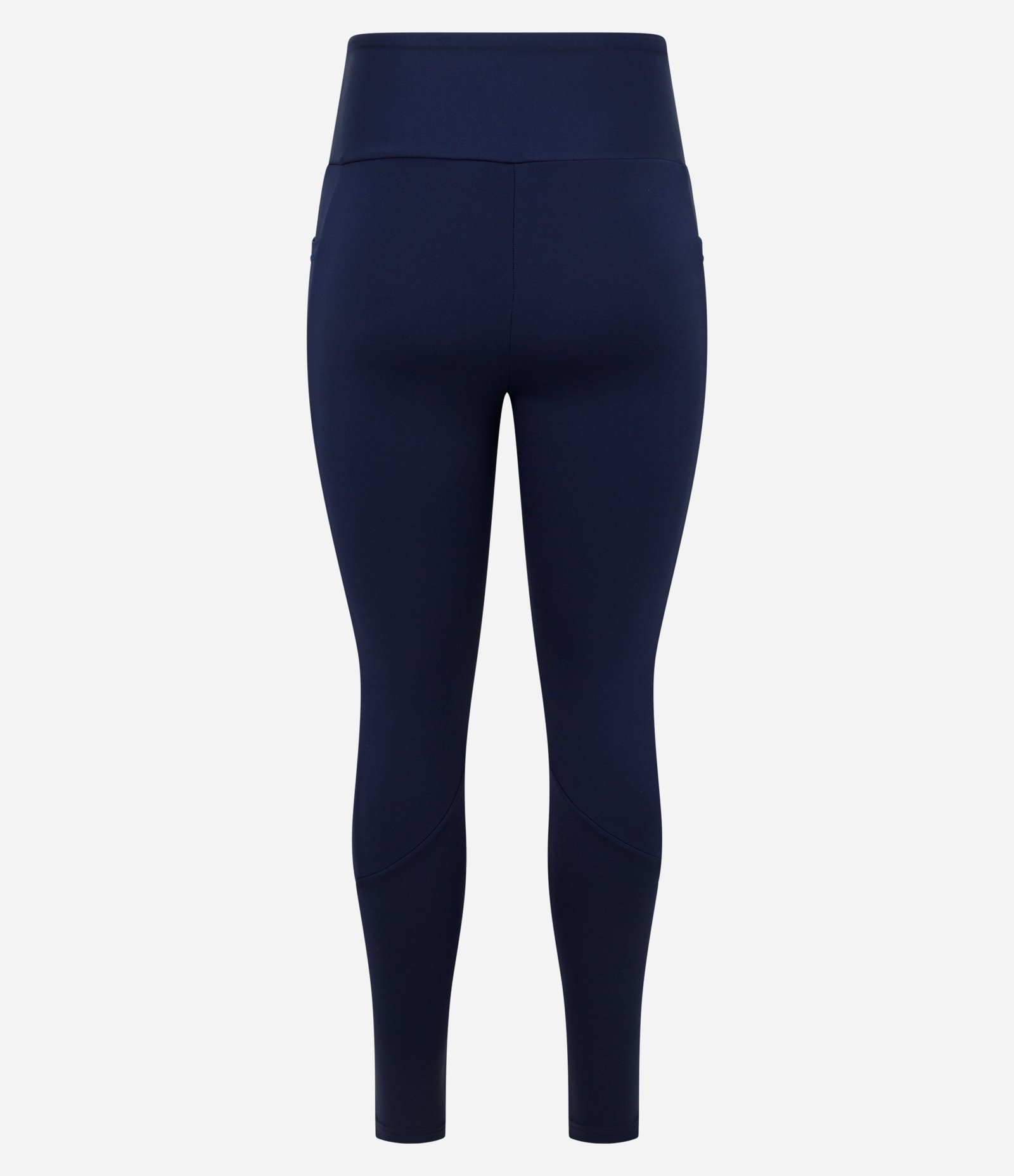 Calca Legging Esportiva em Microfibra com Bolsos Azul 6