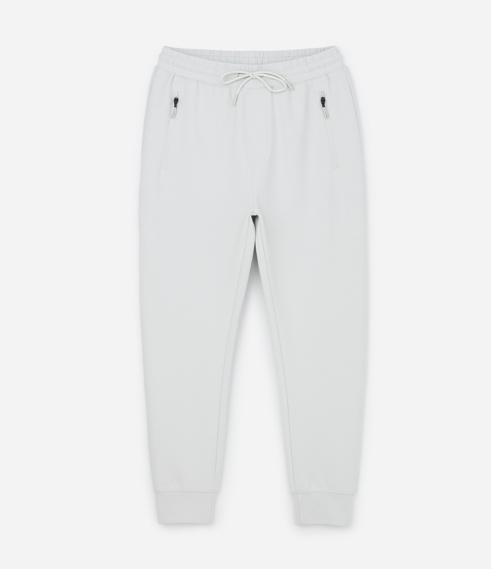 Calça Jogger Esportiva em Moletom Tecnológico Cinza Claro 5