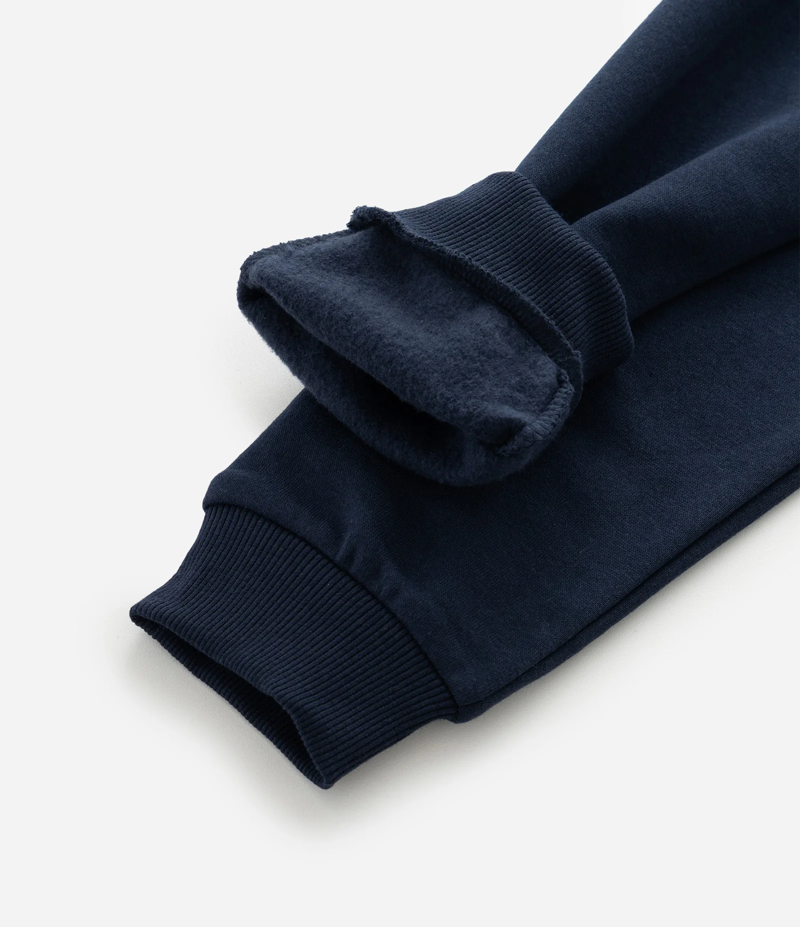 Calça Jogger Infantil em Moletom Quentinho - Tam 5 a 14 Anos Azul Escuro 5